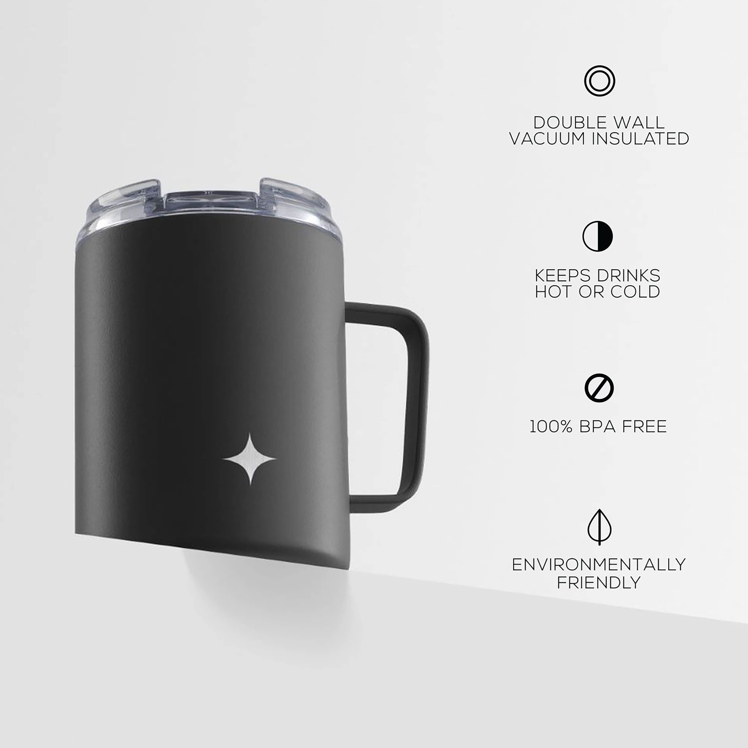 JoyJolt® 12oz. Vacuum Insulated Tumbler With Lid & Handle