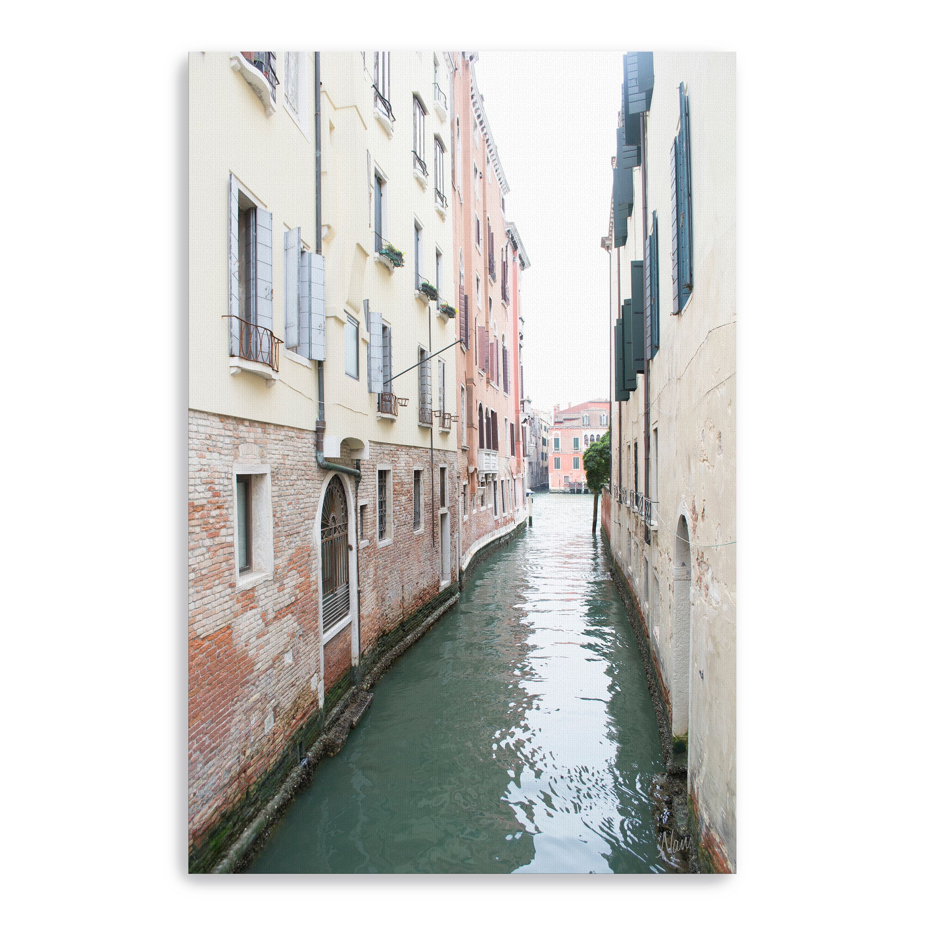 Venice Canal II Canvas Giclee