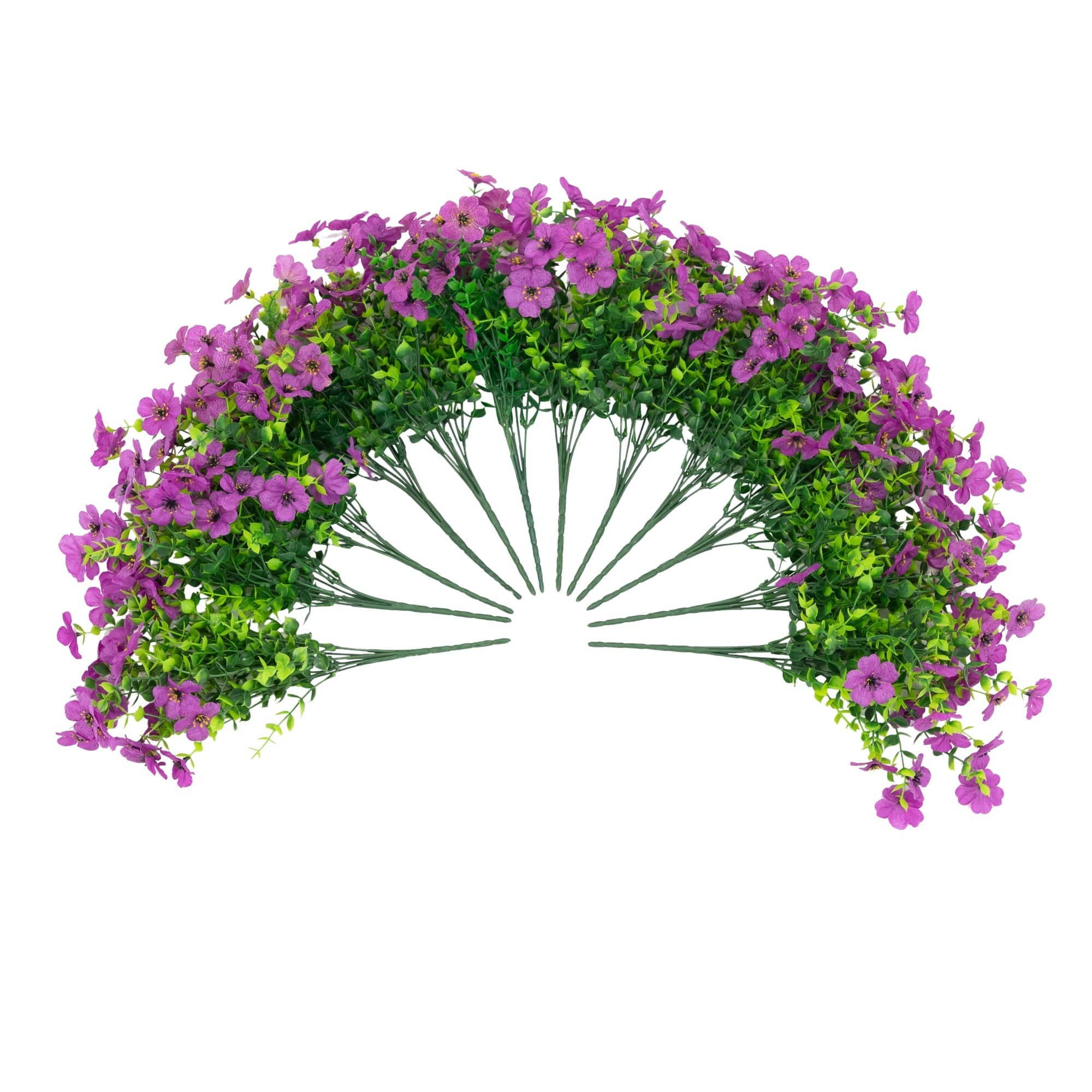13" UV Resistant Artificial Daisy Bushes, 12ct.