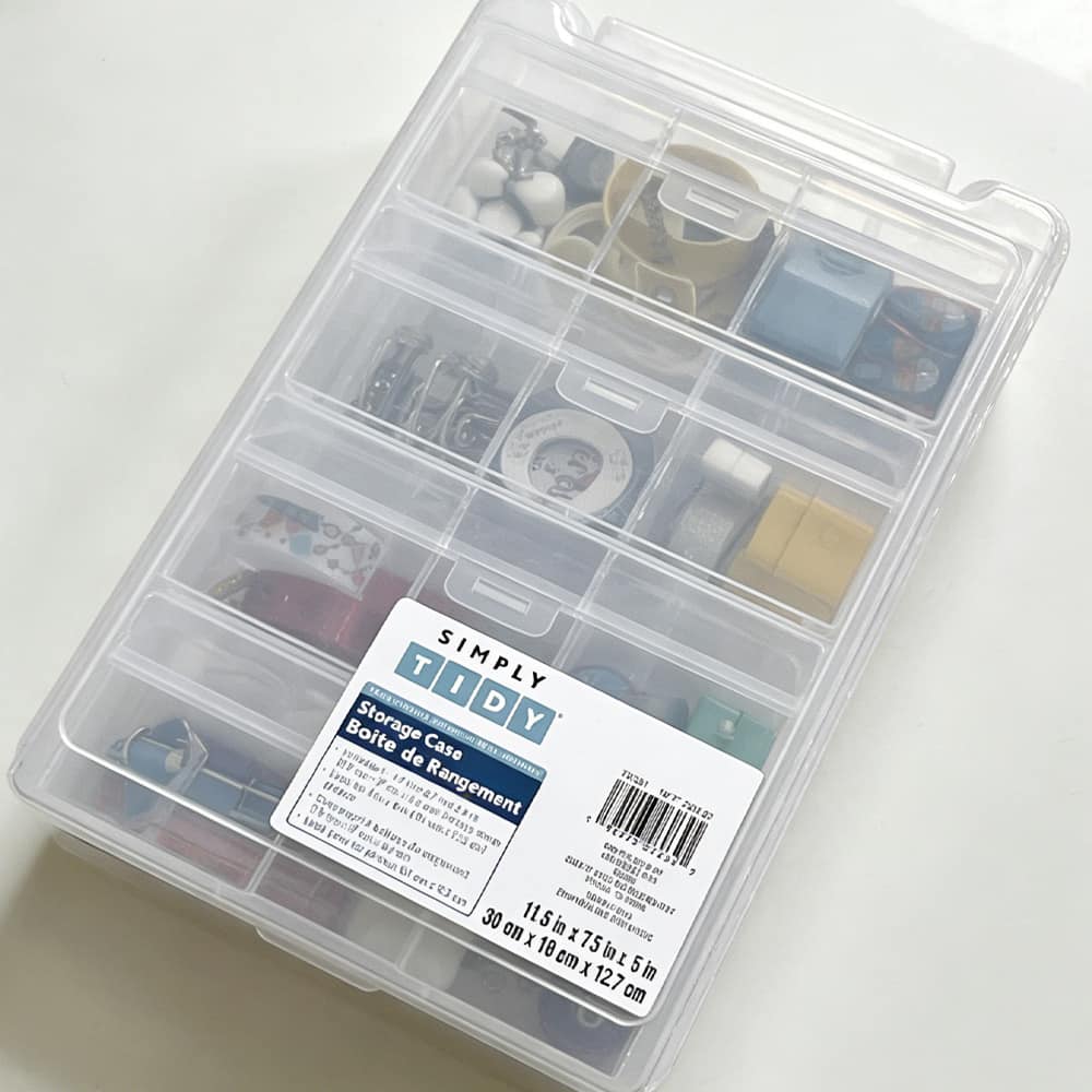 Clear 4 Case Photo & Craft Keeper by Simply Tidy®