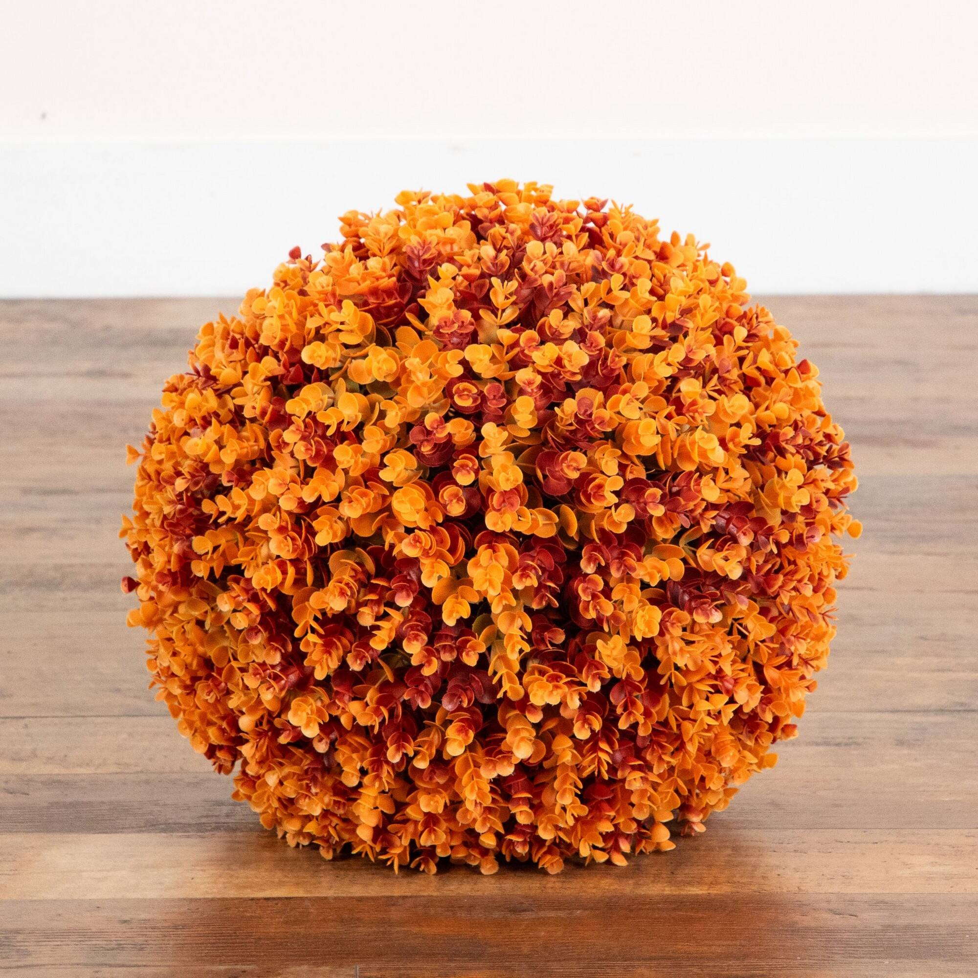 17" UV Resistant Autumn Artificial Eucalyptus Fall Ball