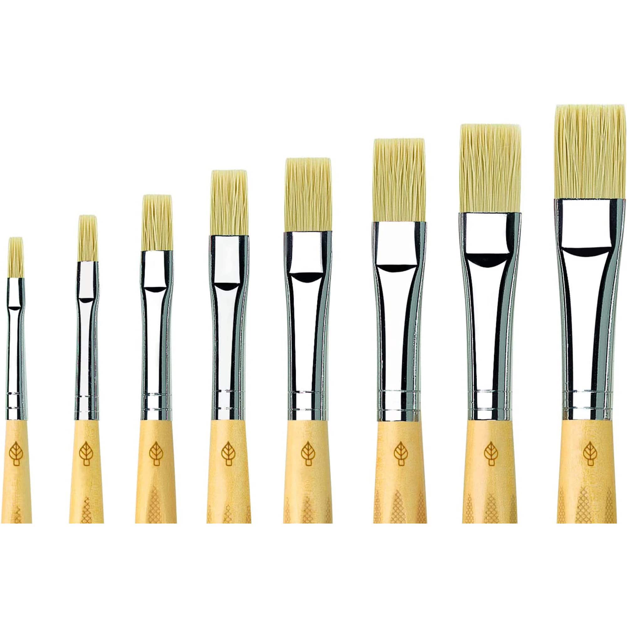 da Vinci JUNIOR BORSTE Synthetic Series 329 Student Flat Brush Set