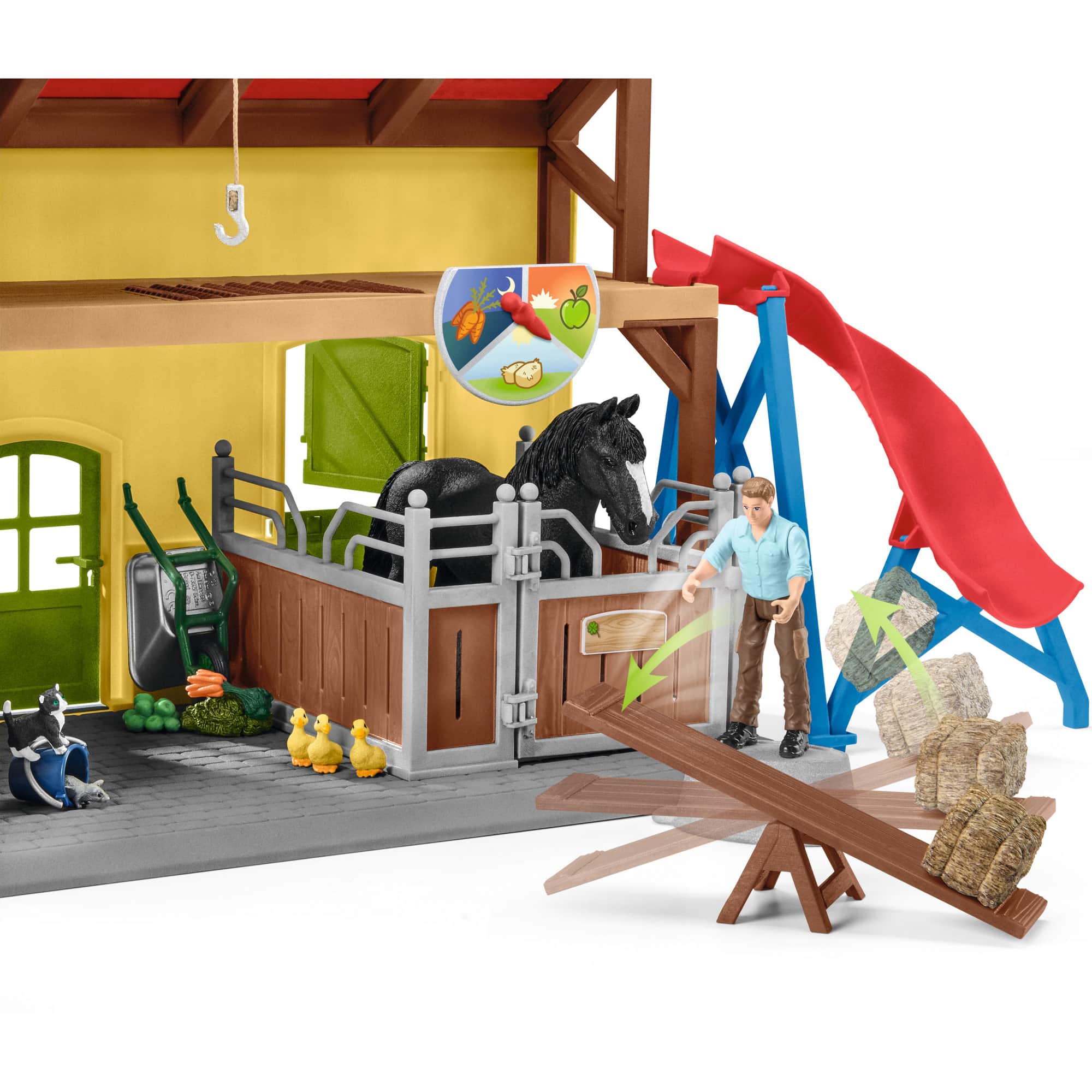 Schleich Farm World Horse Stable Playset
