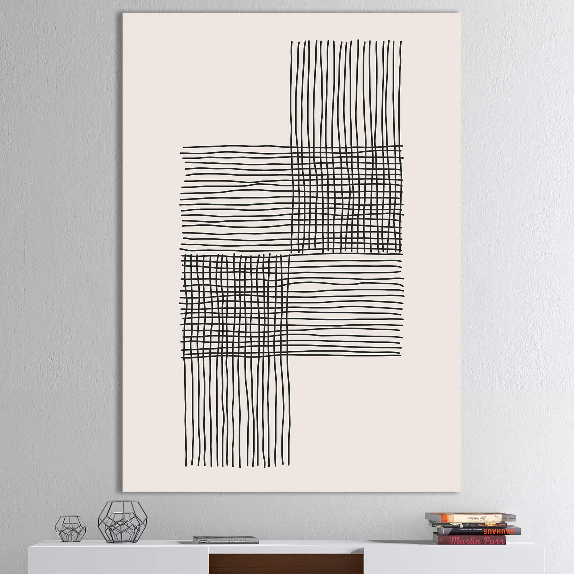 Designart - Minimal Geometric Compostions Of Elementary Forms XIX