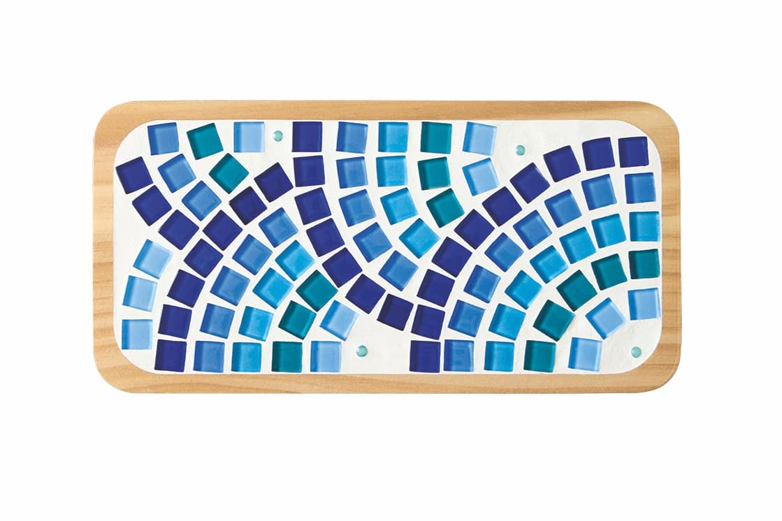 7" Blue Tile Tray Mosaic Kit by Make Market®