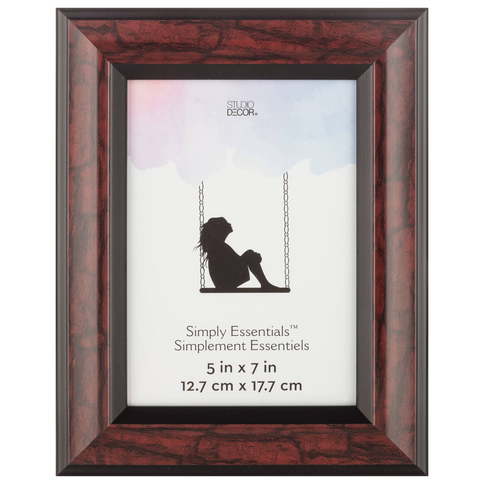 Simply Essentials™ Red Marbled Frame by Studio Décor