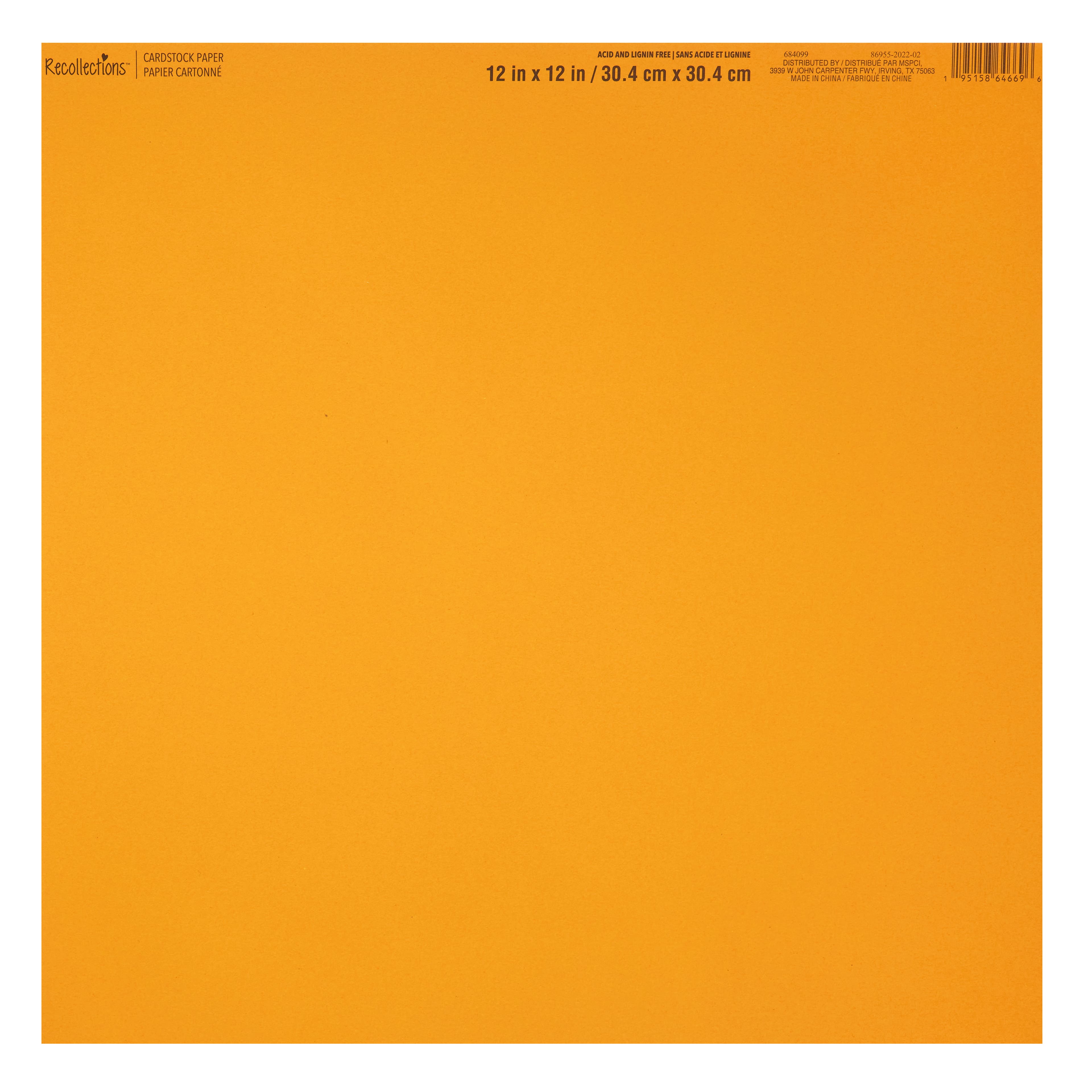 60 Pack: Smooth Solid Cardstock Paper by Recollections™, 12" x 12"