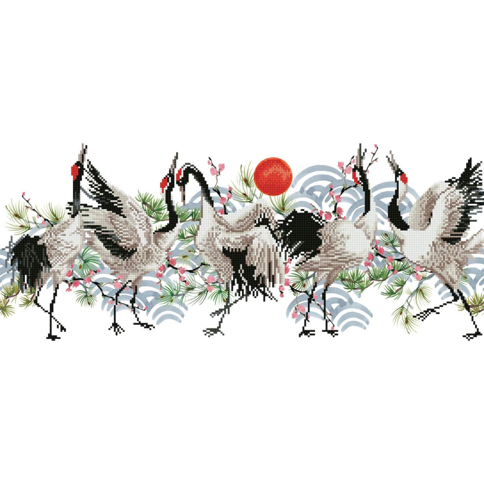 Diamond Dotz® Brolga Dance Diamond Painting Kit