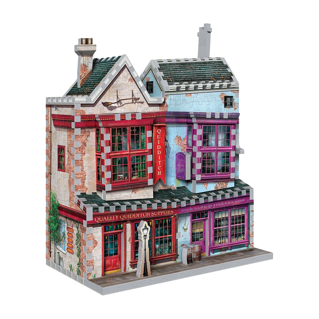 Harry Potter™ Diagon Alley Collection Quality Quidditch Supplies™ & Slugs & Jiggers™ 305 Piece 3D Puzzle