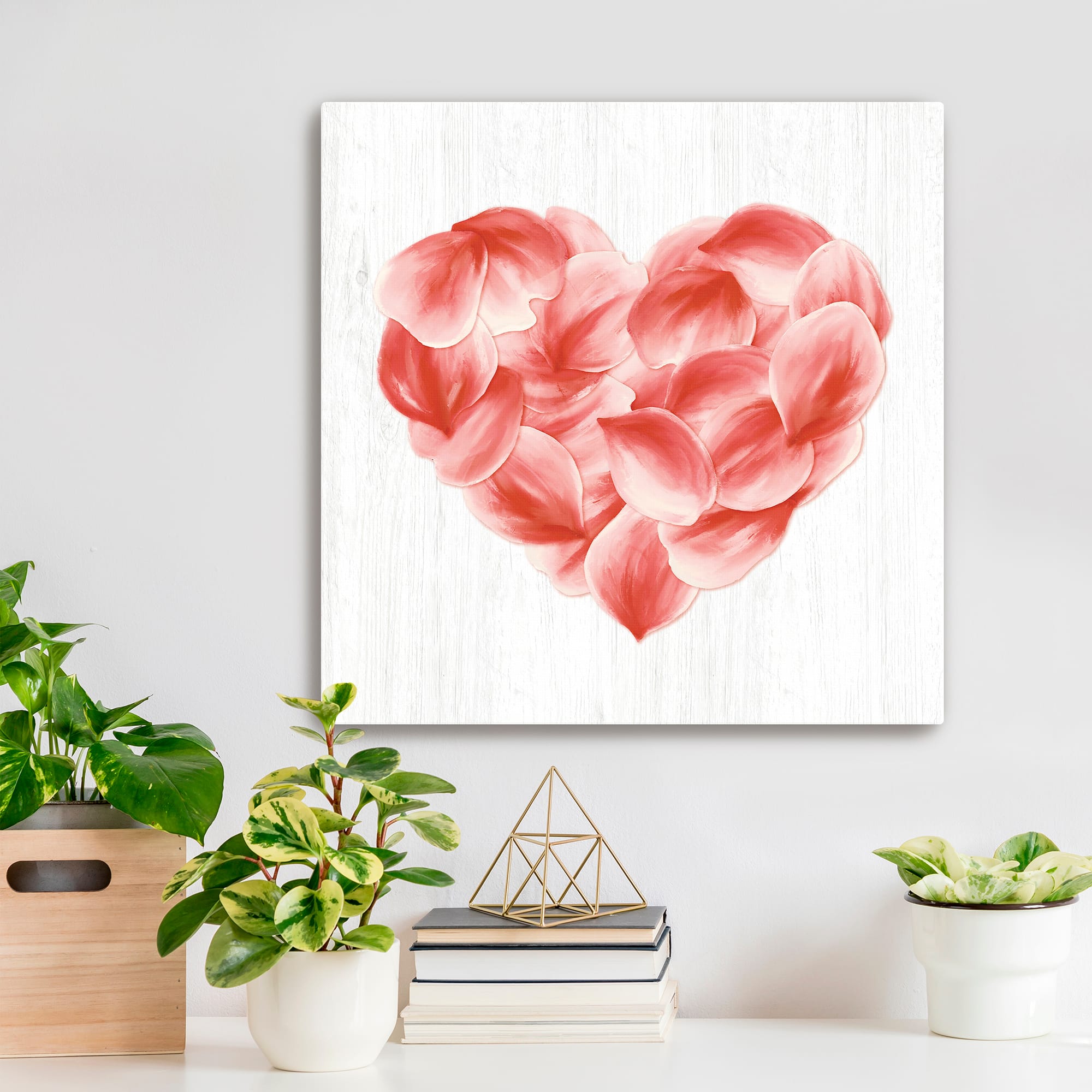 Heart Petal II Canvas Giclée Art