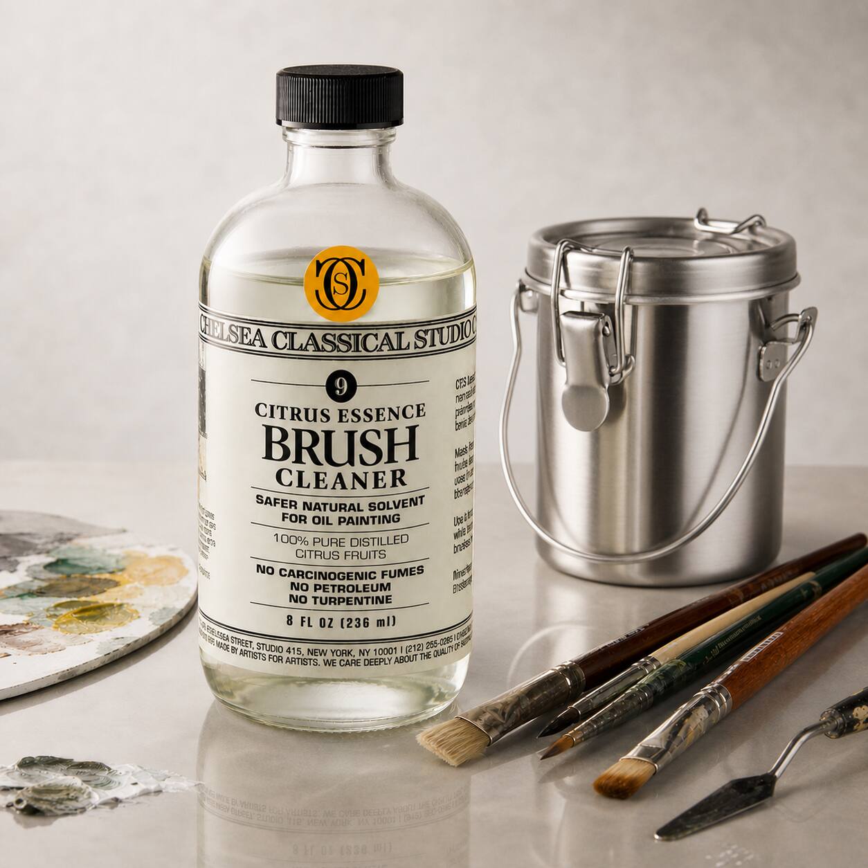 Chelsea Classical Studio Citrus Essence Brush Cleaner Solvent