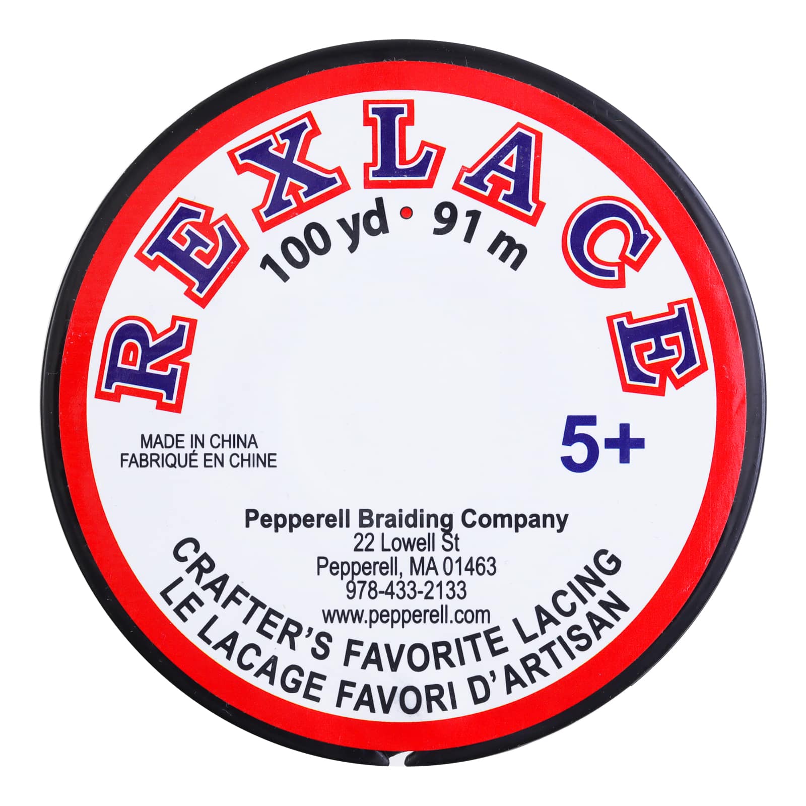 Rexlace™ Pearlized 2.3mm Pearl Lacing