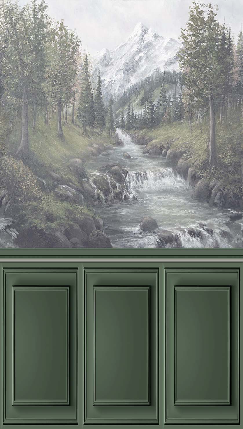 Designs Direct Cascading Waters Wall Mural