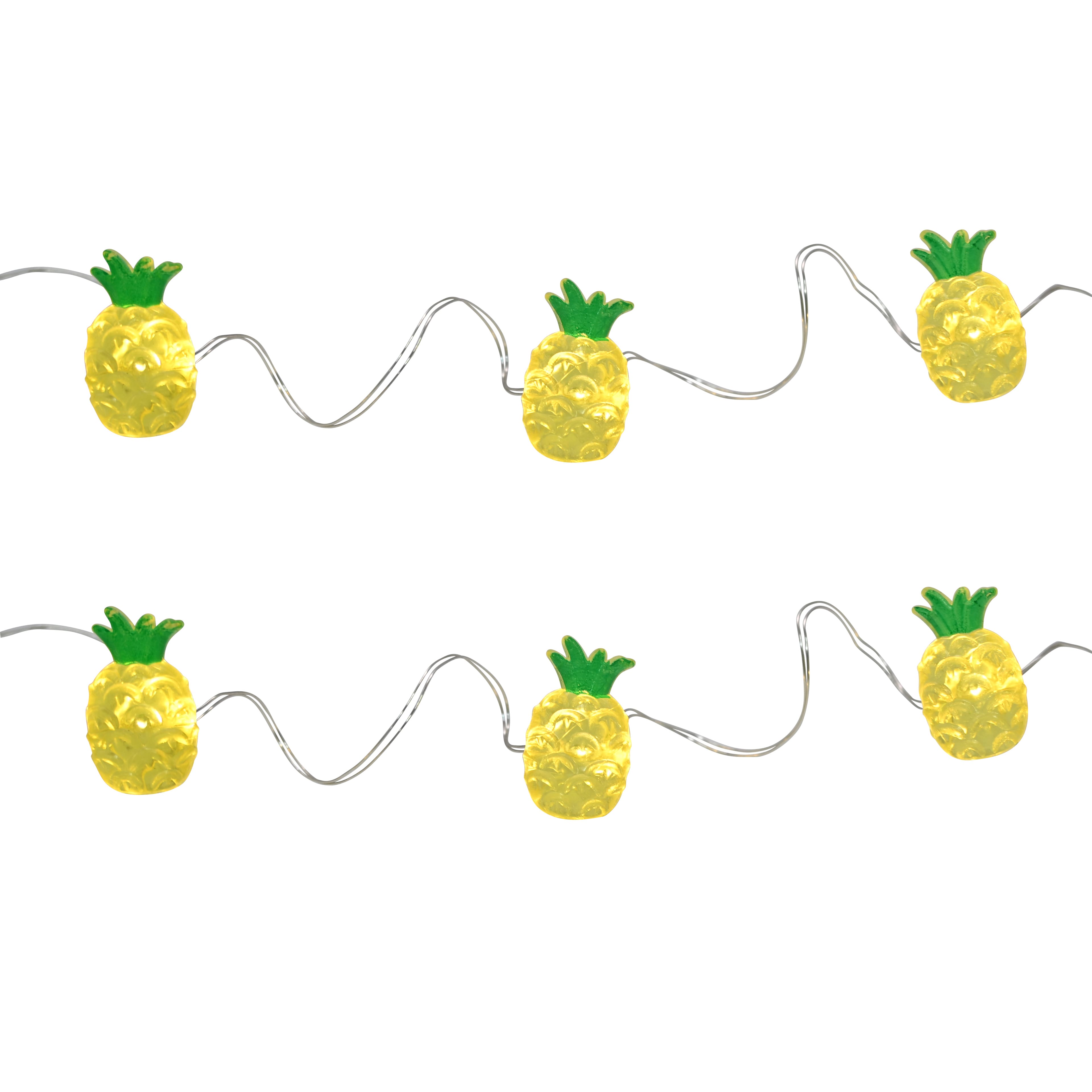 18ct. Pineapple Icon LED String Lights by Ashland®