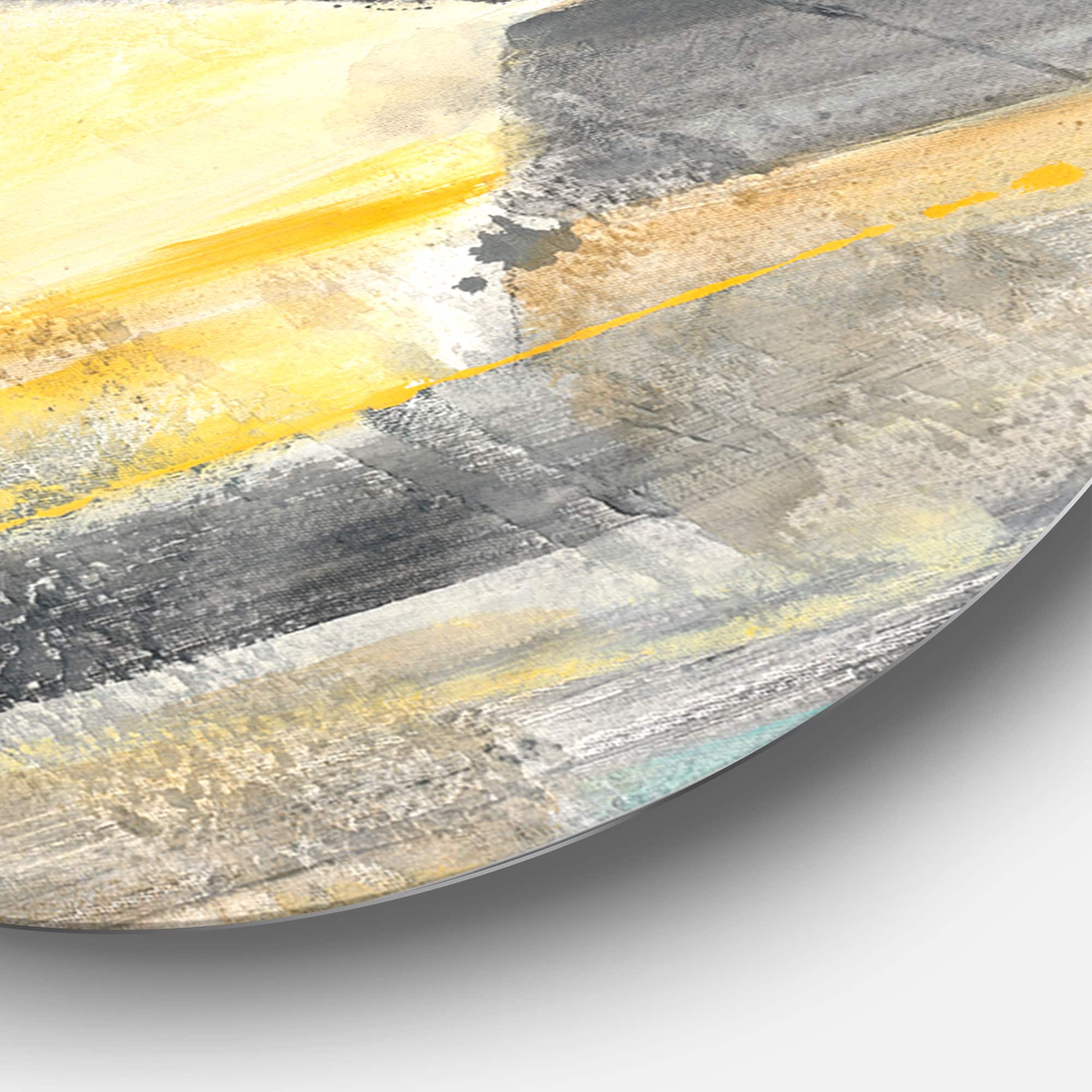Designart - Geometric Beige Glacier