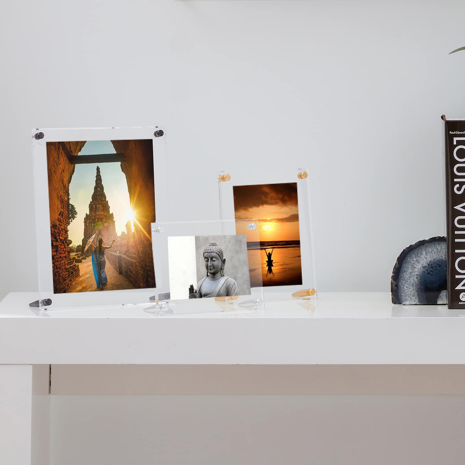 Wexel Art 8" x 10" Acrylic Tabletop Frame for Photos