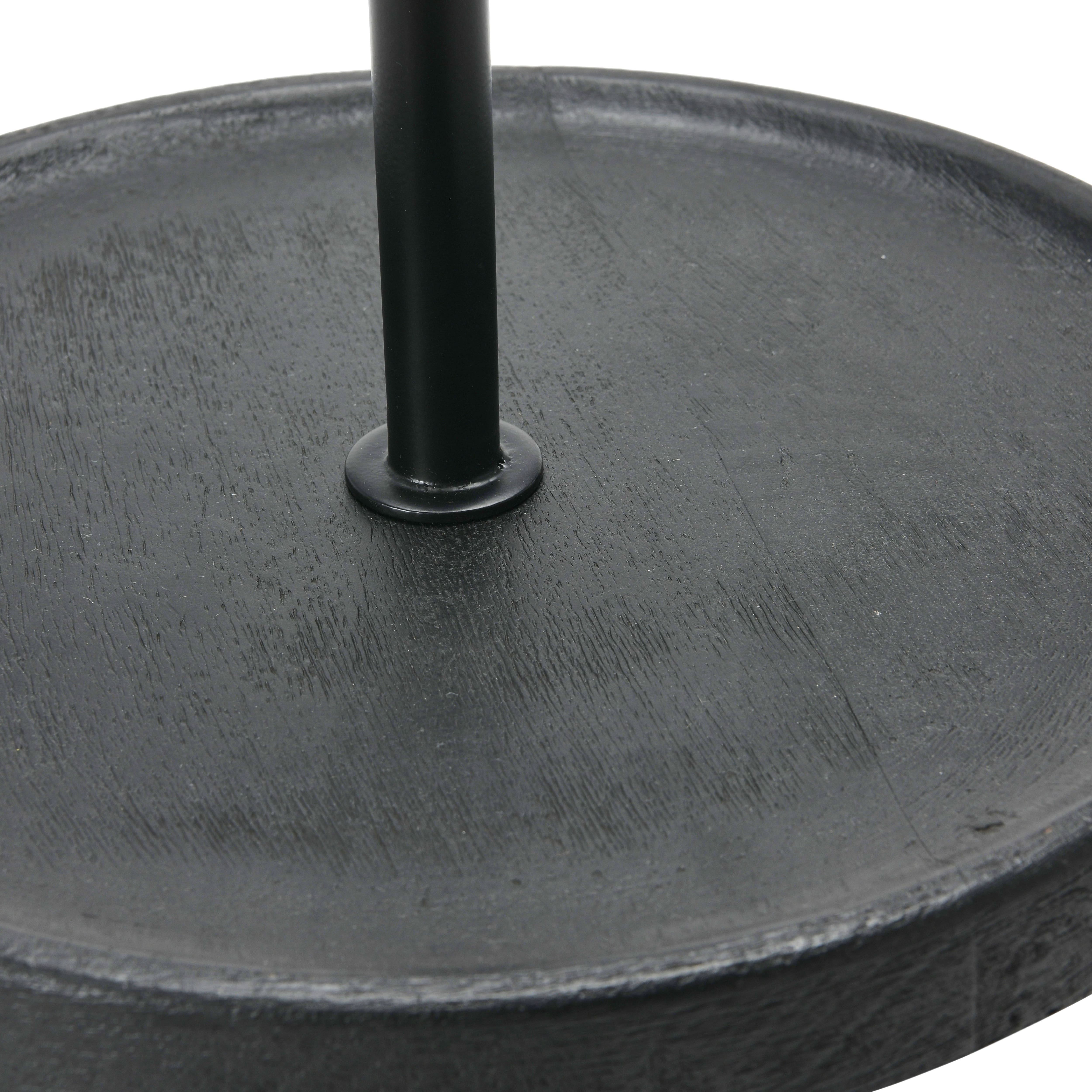 Hello Honey® 15" Black Elegant Modern Tray