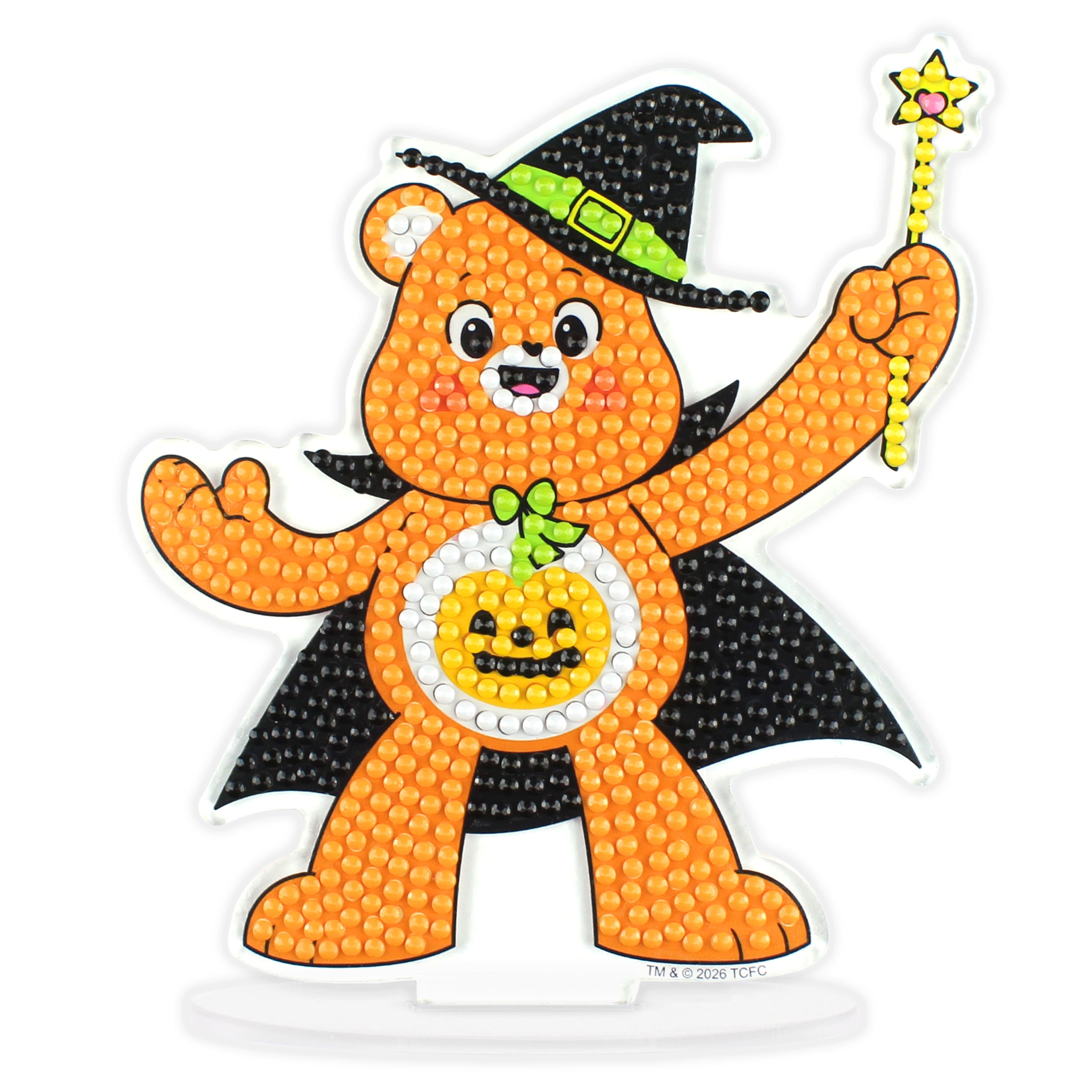 Camelot® Dots Carebear Halloween Wizard Diamond Pal
