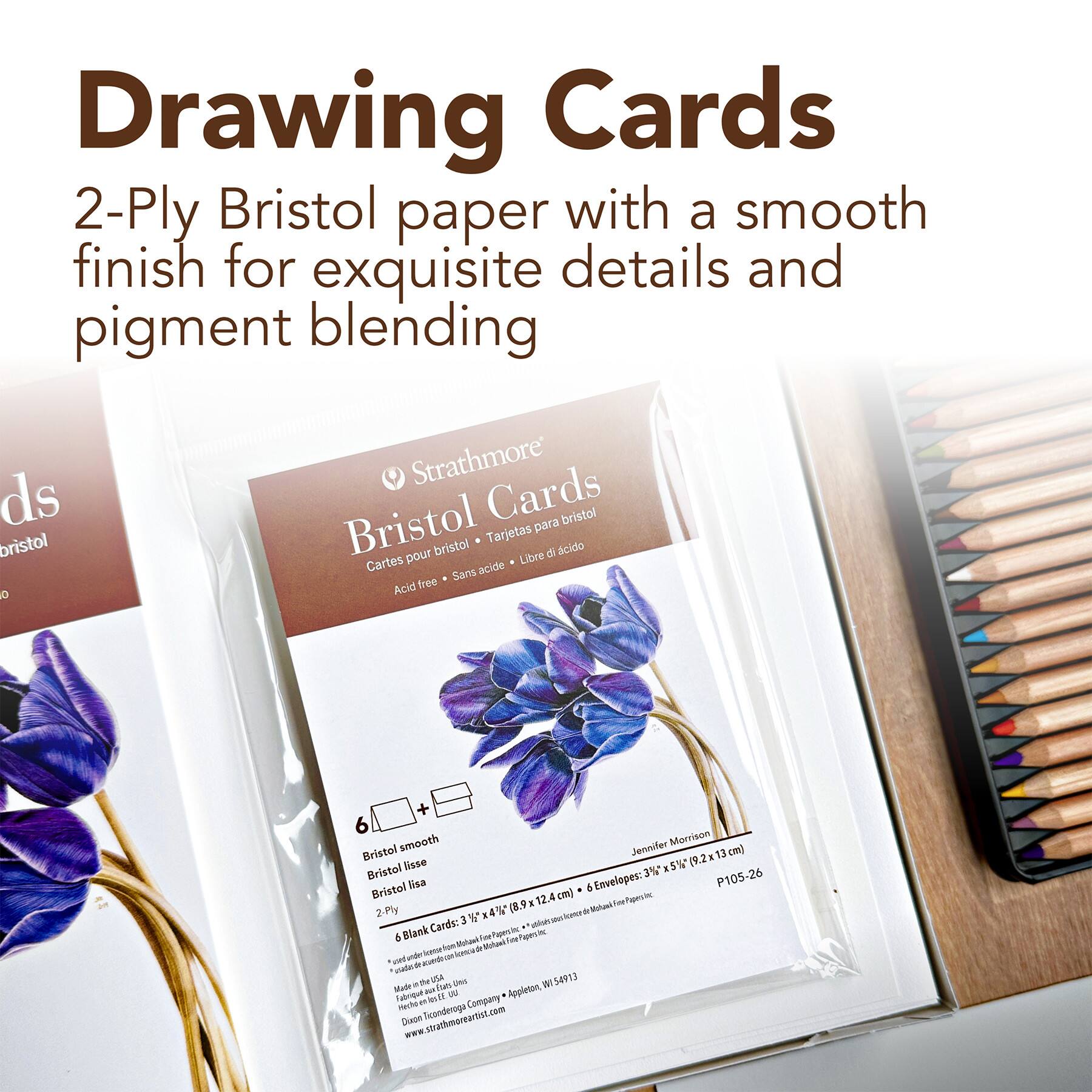 Strathmore® 400 Series Full Size Bristol Cards & Envelopes