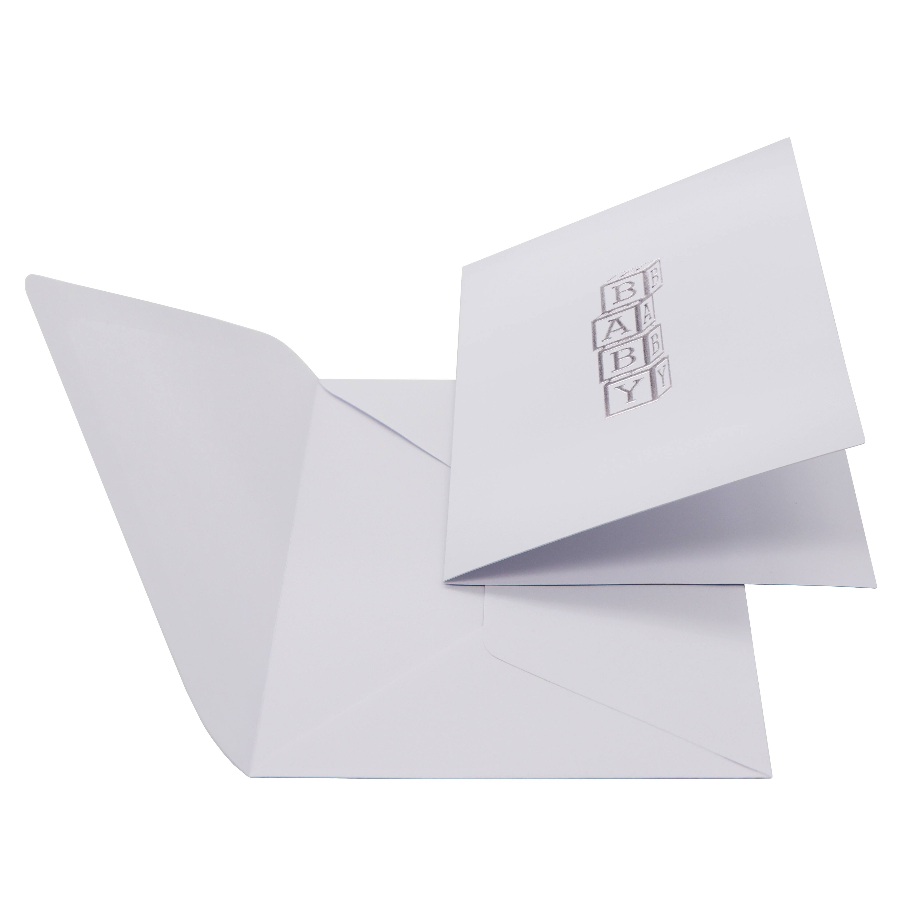 Baby Blocks Blank Greeting Card Set by Celebrate It™