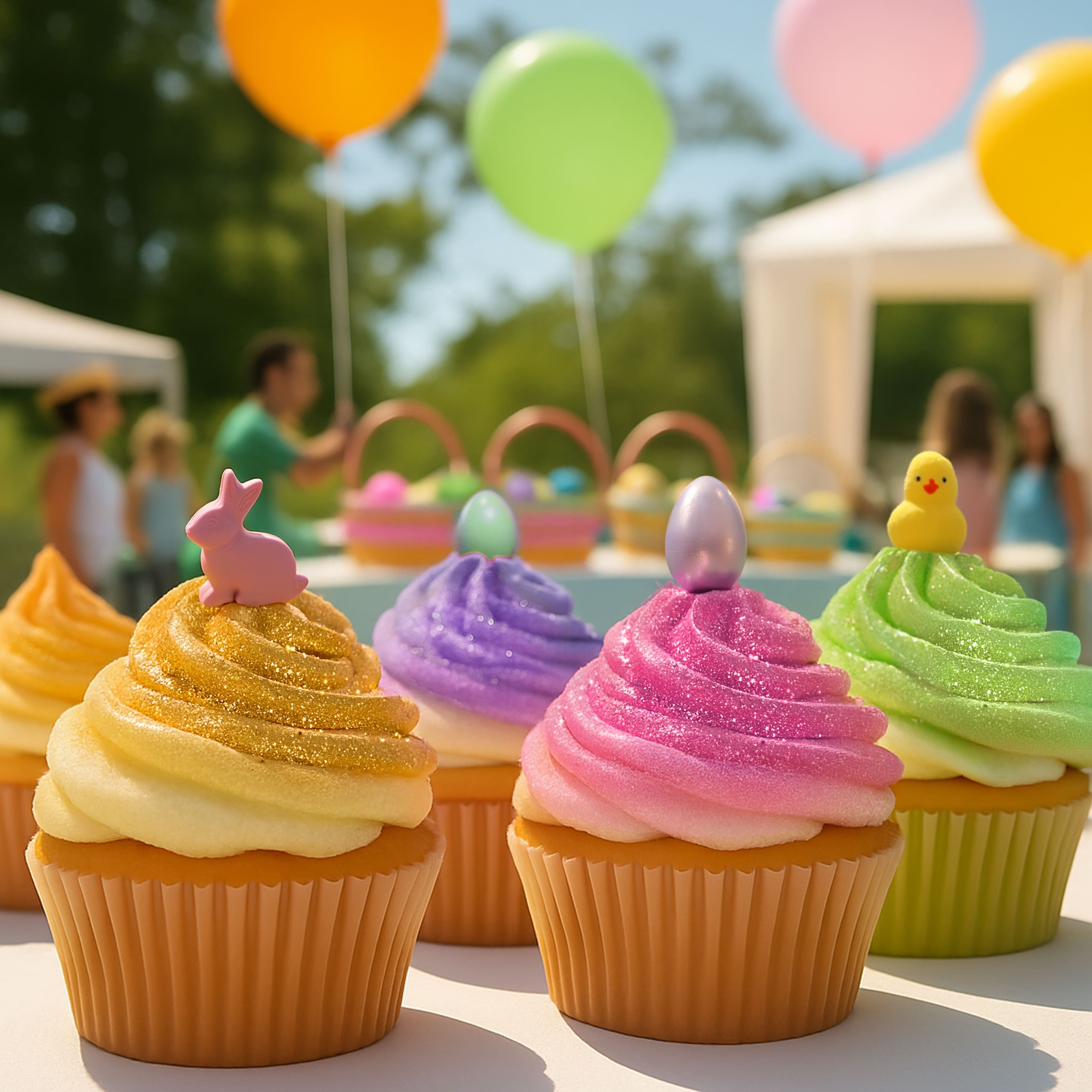 Bakell® Tinker Dust® Edible Glitter Easter 4 Pack