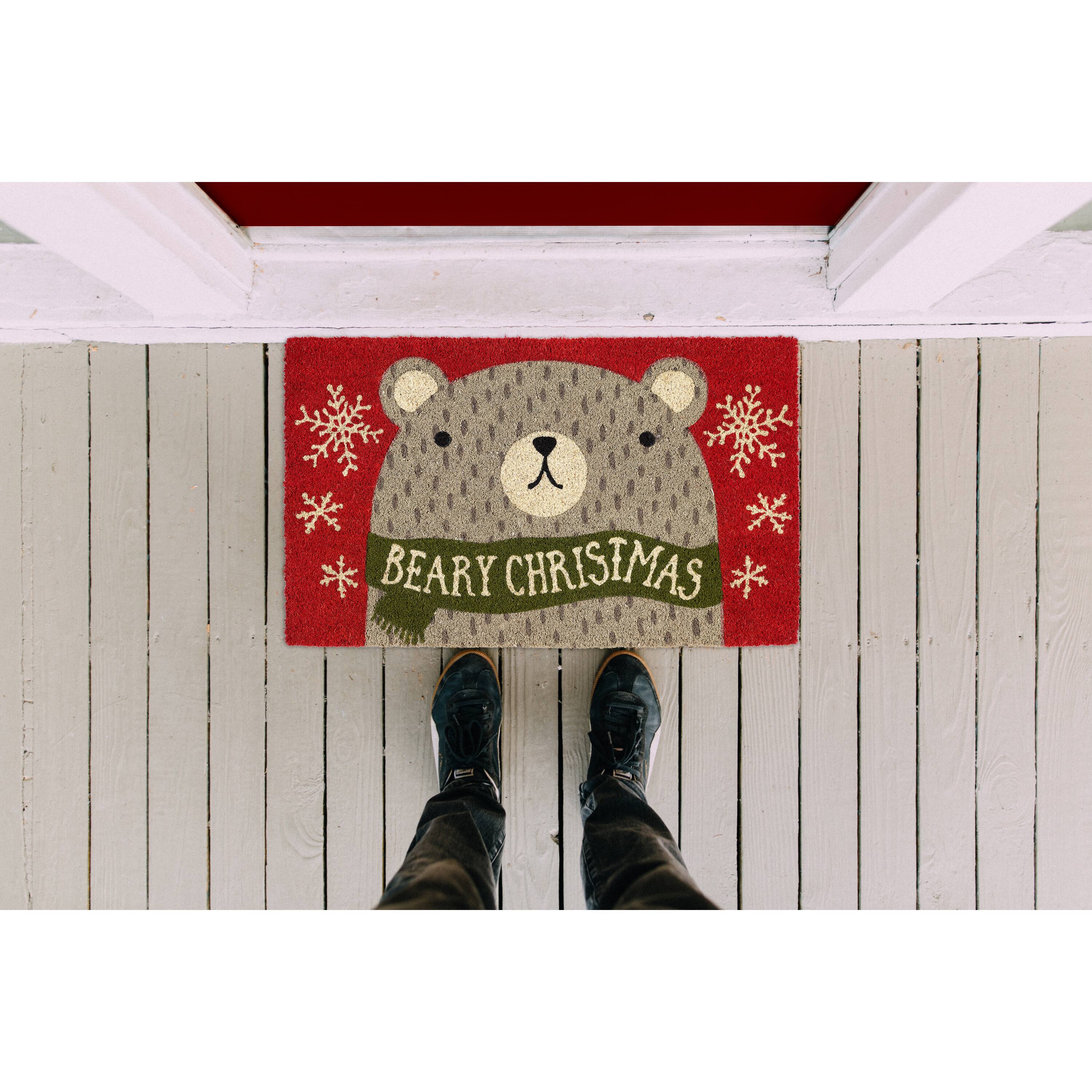 DII® Beary Christmas Doormat
