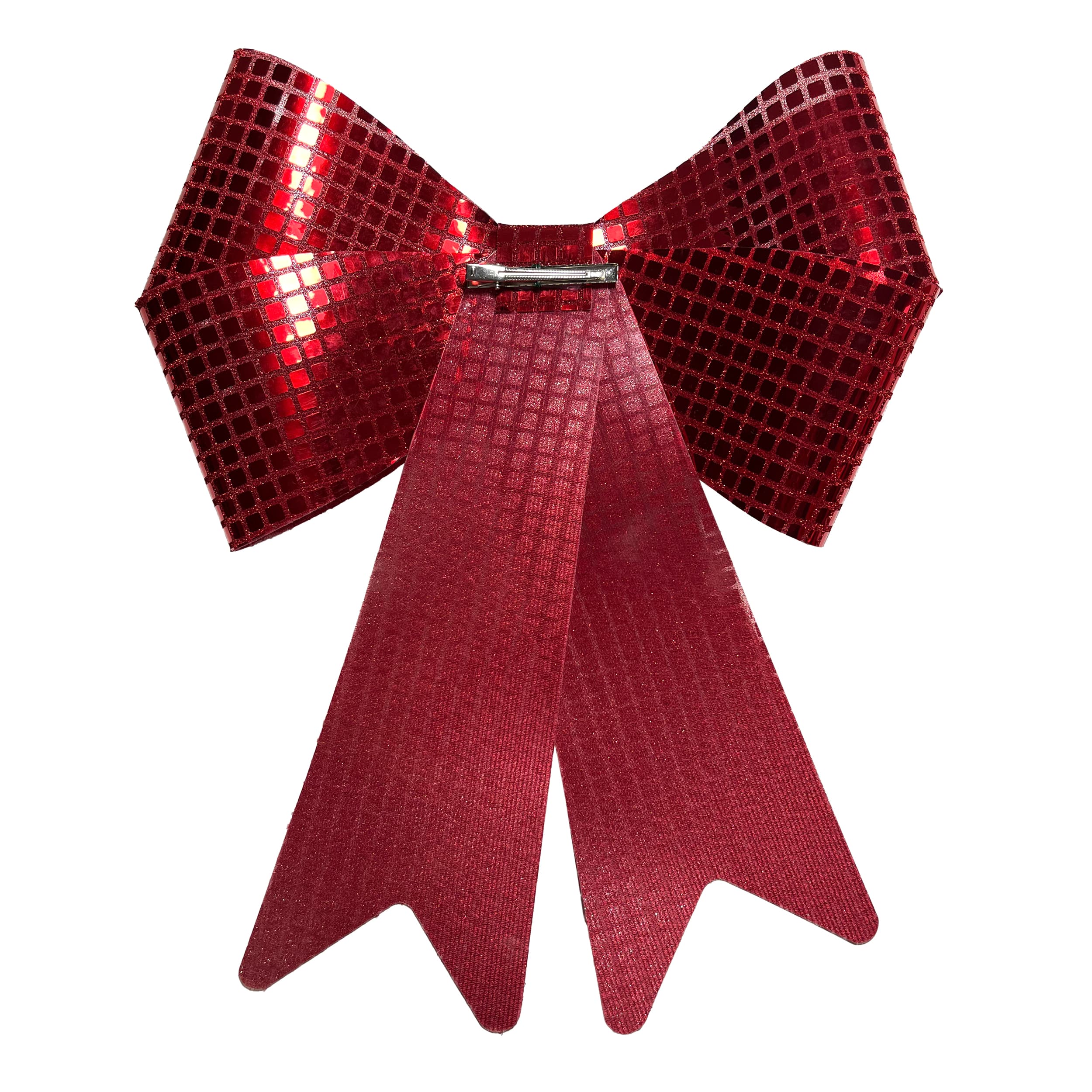 18" Red Disco PVC Bow by Celebrate It®