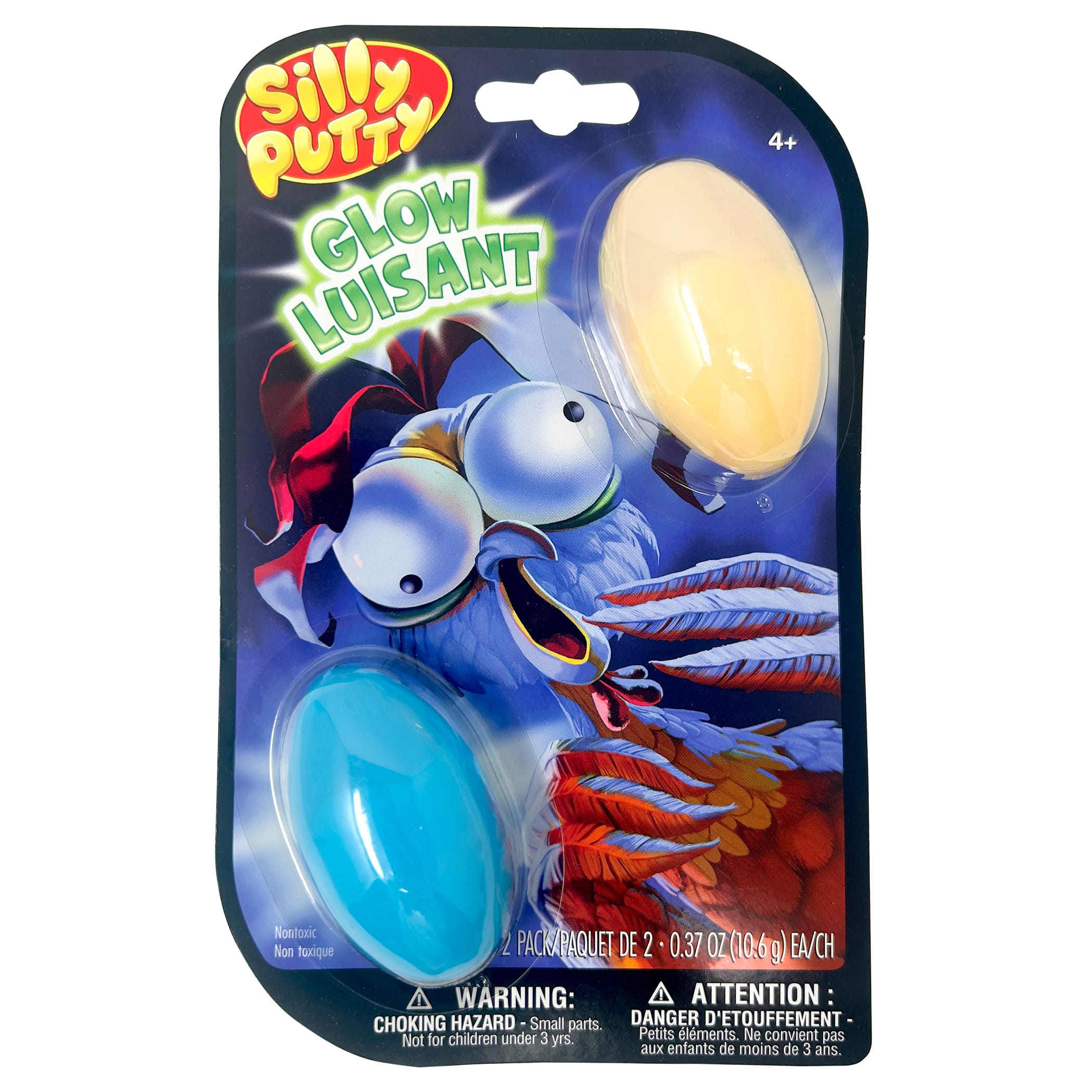 Crayola® Silly Putty® 3/8oz. Glow Egg Set