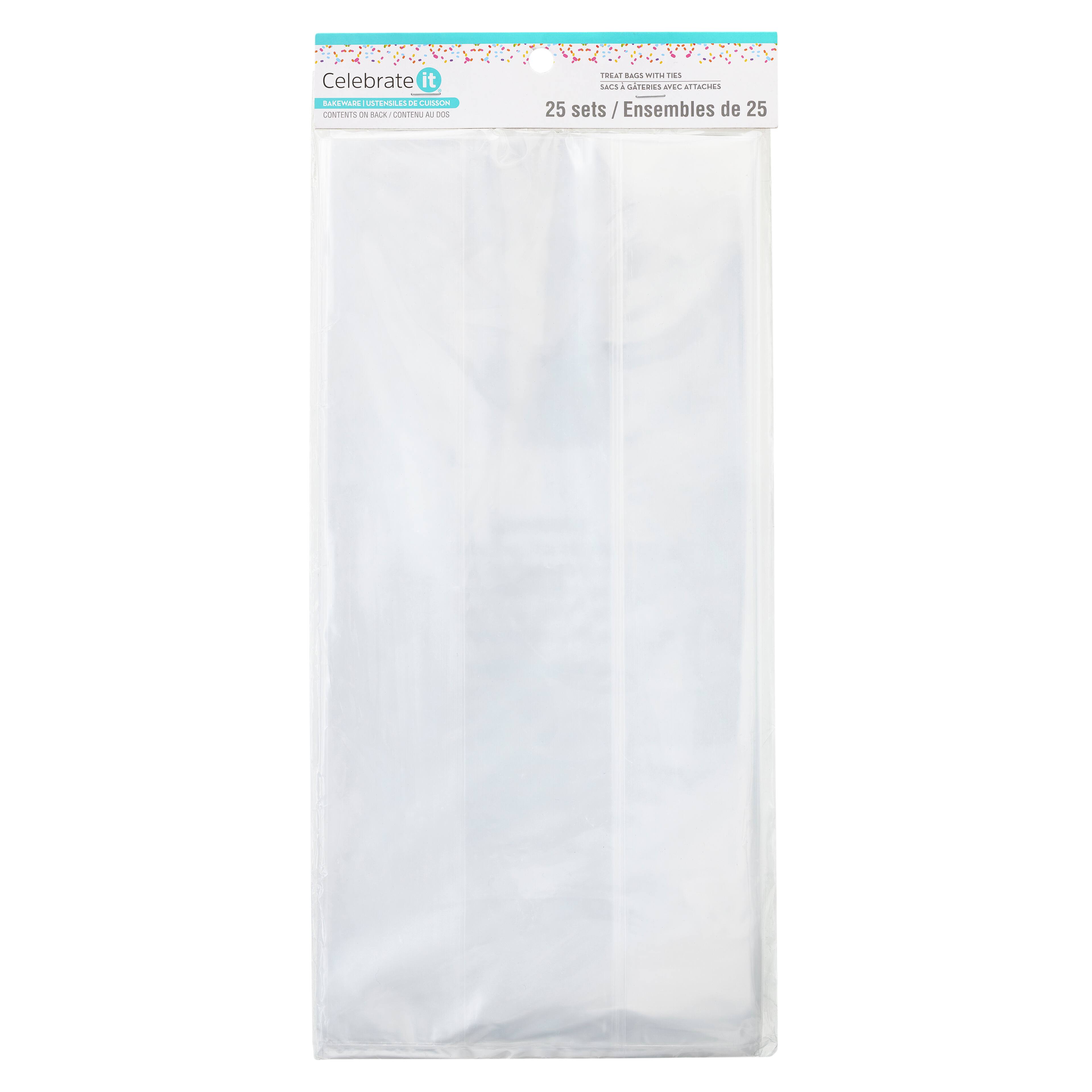 24 Packs: 25 ct. (600 total) Mini Loaf Treat Bags by Celebrate It®