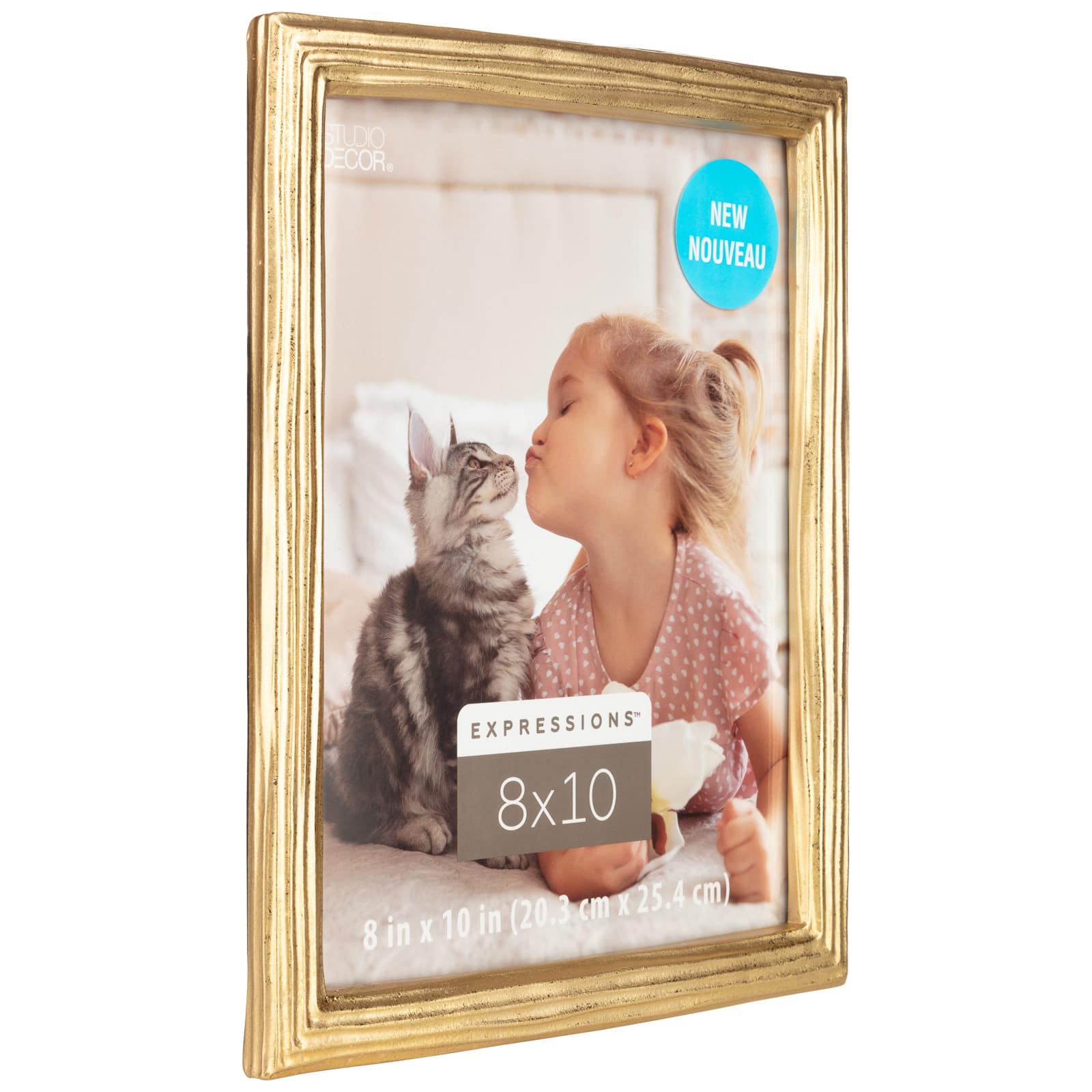 Expressions™ 8" x 10" Gilded Gold Frame by Studio Décor®