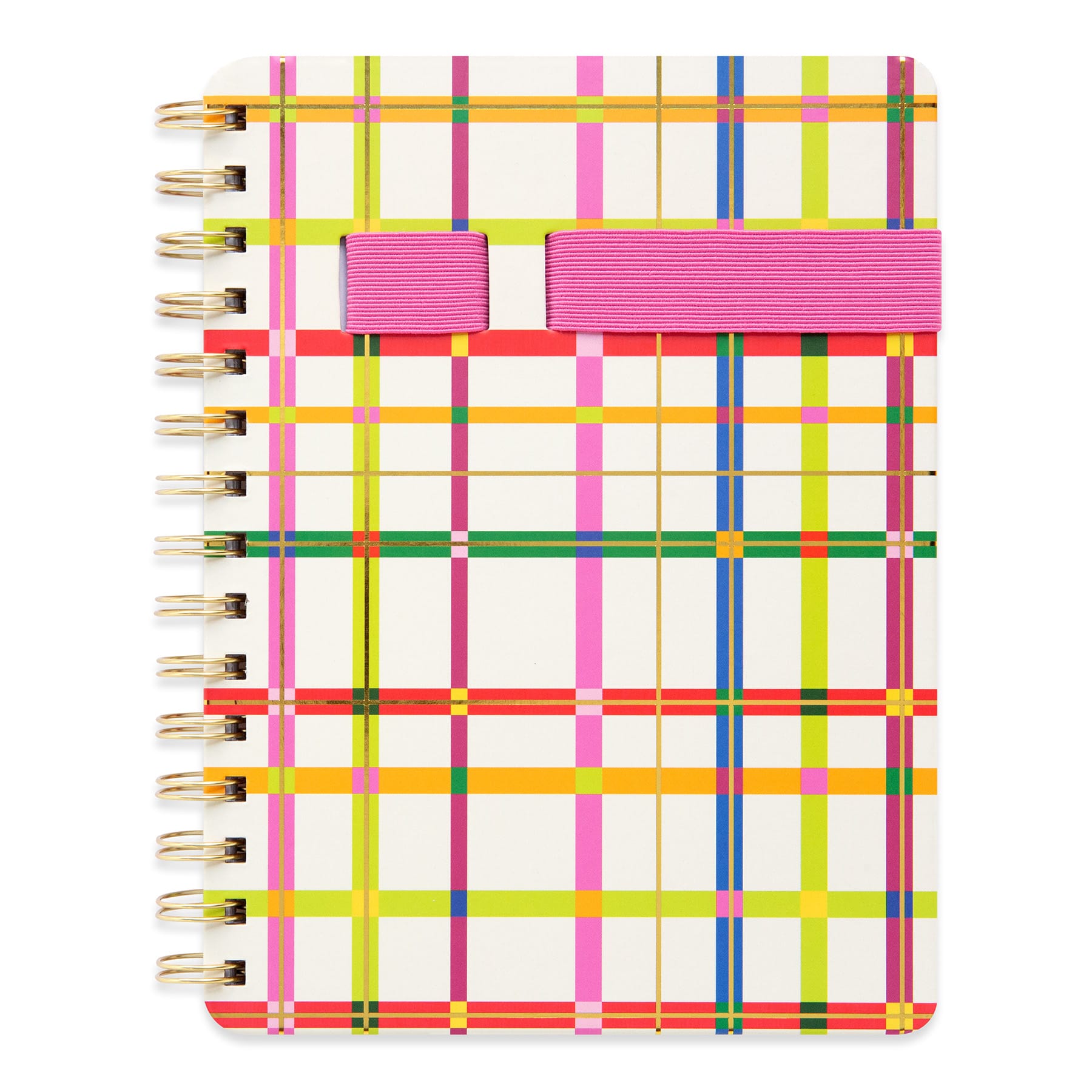 6" x 8" Bright Plaid Spiral Lined Journal by Recollections™