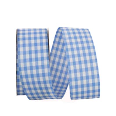 Reliant 1.375" x 25yd. Gingham Ribbon