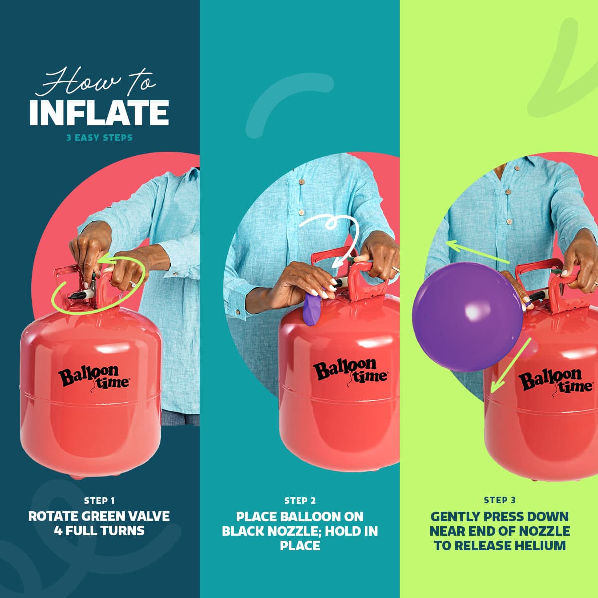 Balloon Time® Jumbo Helium Tank