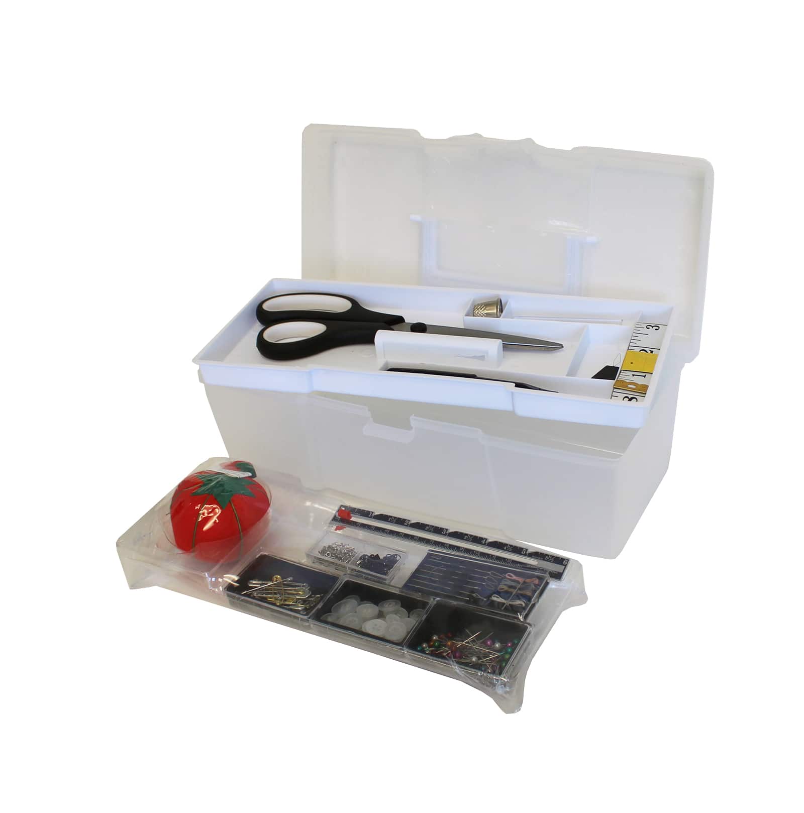 Sew & Go Premium Sewing Kit in Caddy with Removable Tray by Loops & Threads™