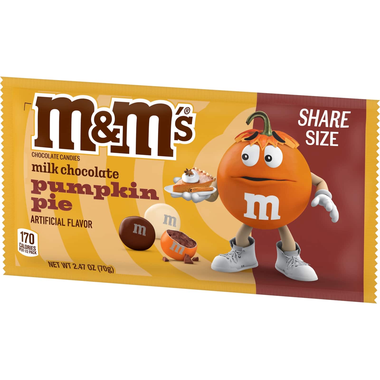 M&M's Pumpkin Pie
