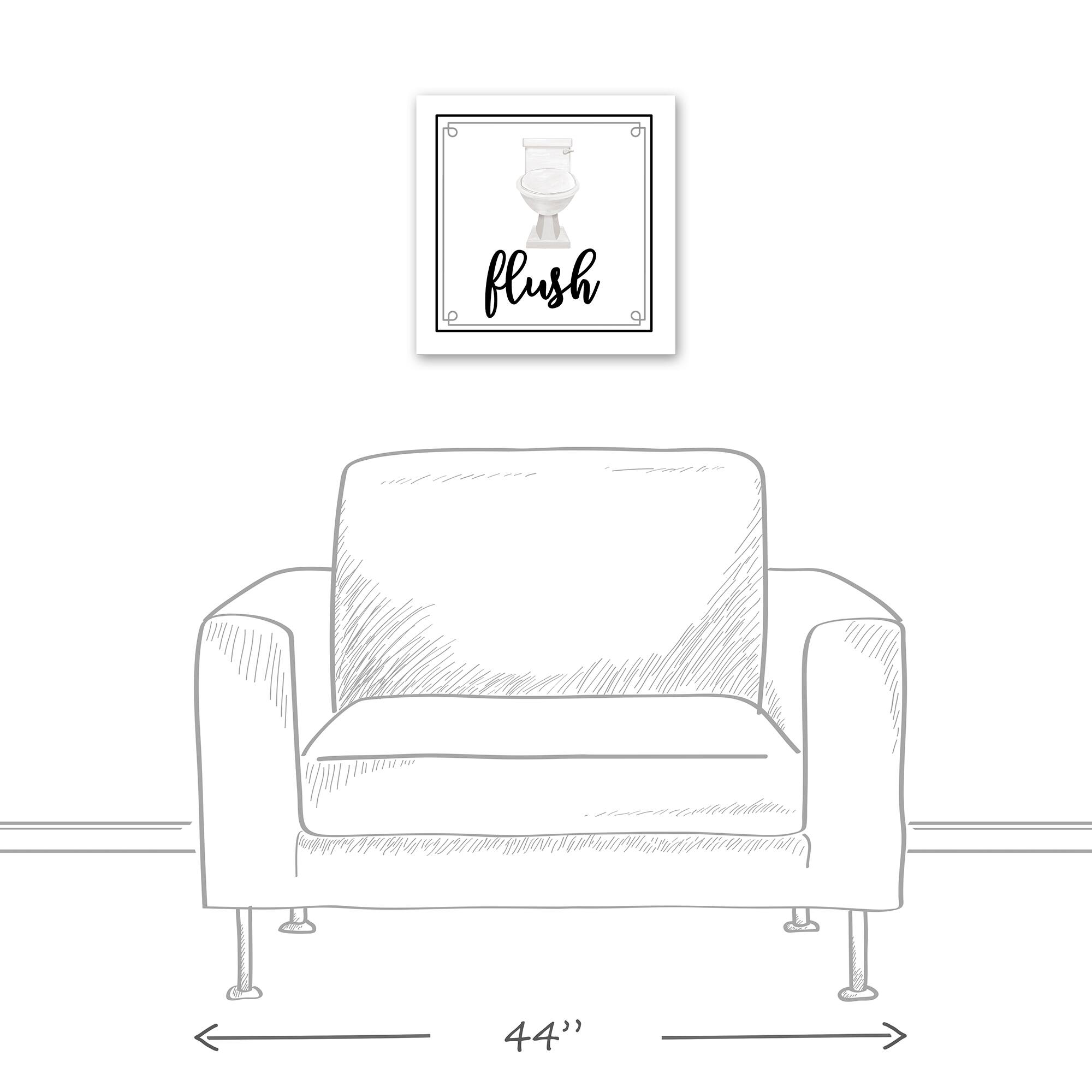 Flush 16" x 16" Canvas Wall Art
