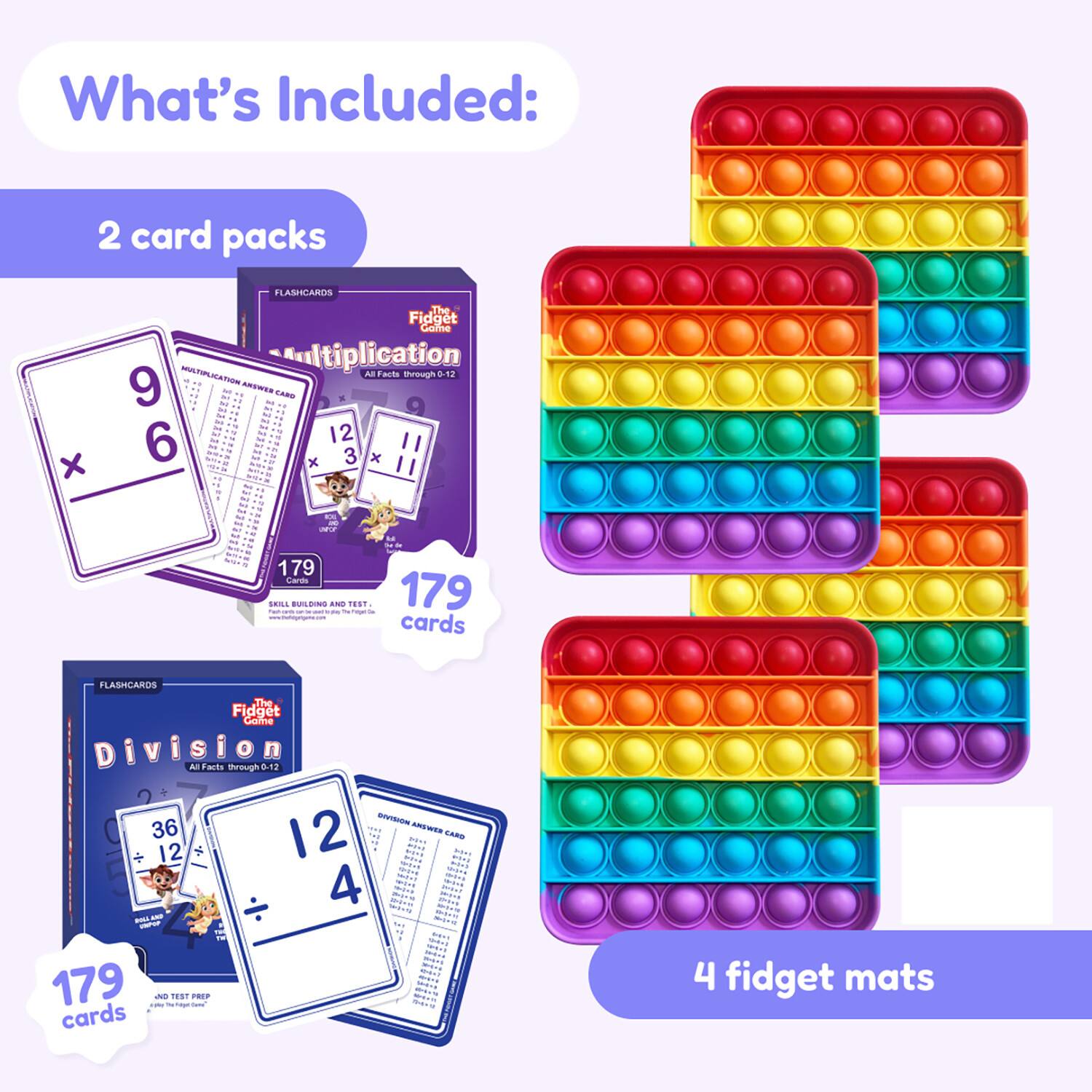 The Fidget Game Math Bundle Set
