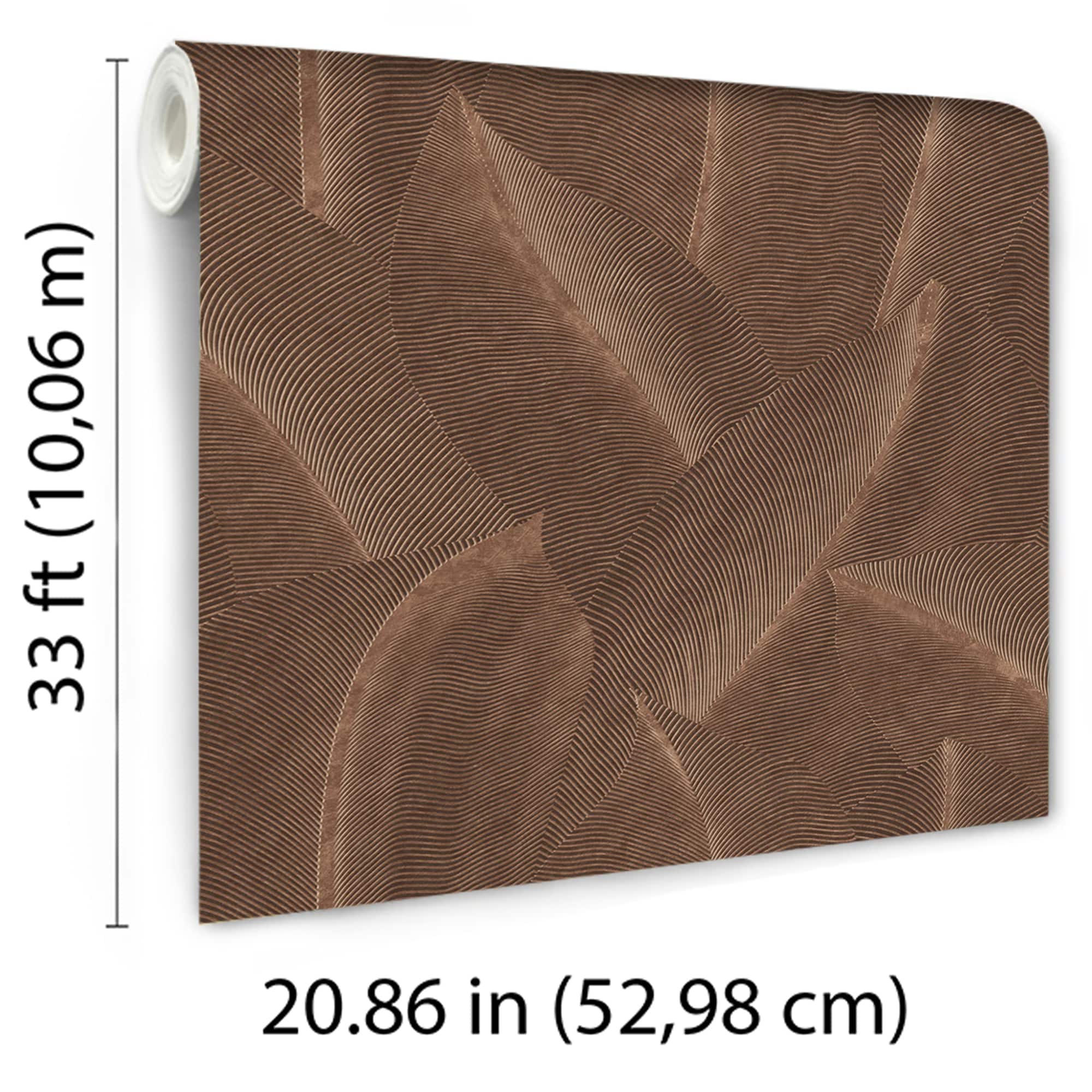 Designs Direct Allure Leaf Wallpaper