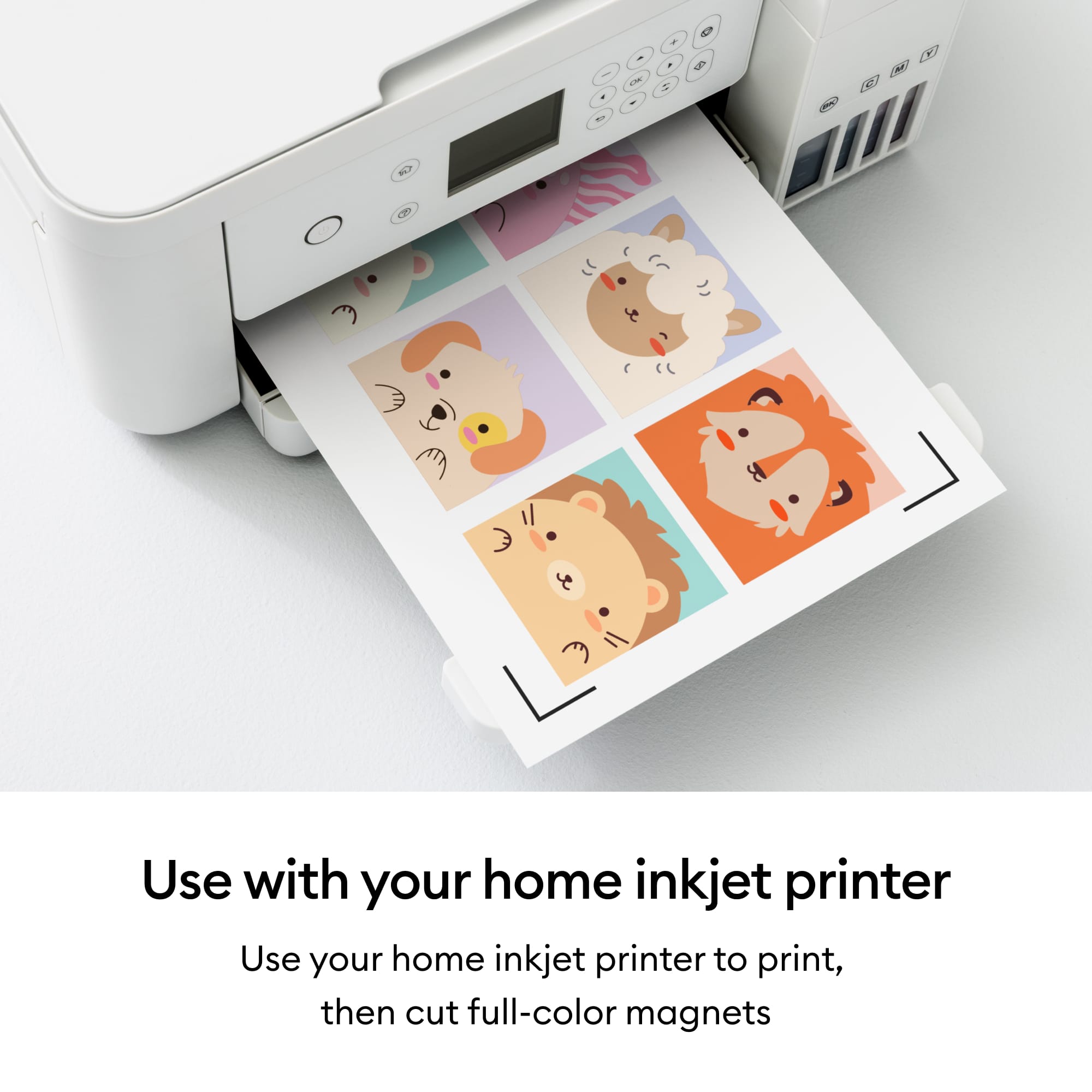 Cricut® 8.5" x 11" White Printable Magnet Sheets, 3ct.