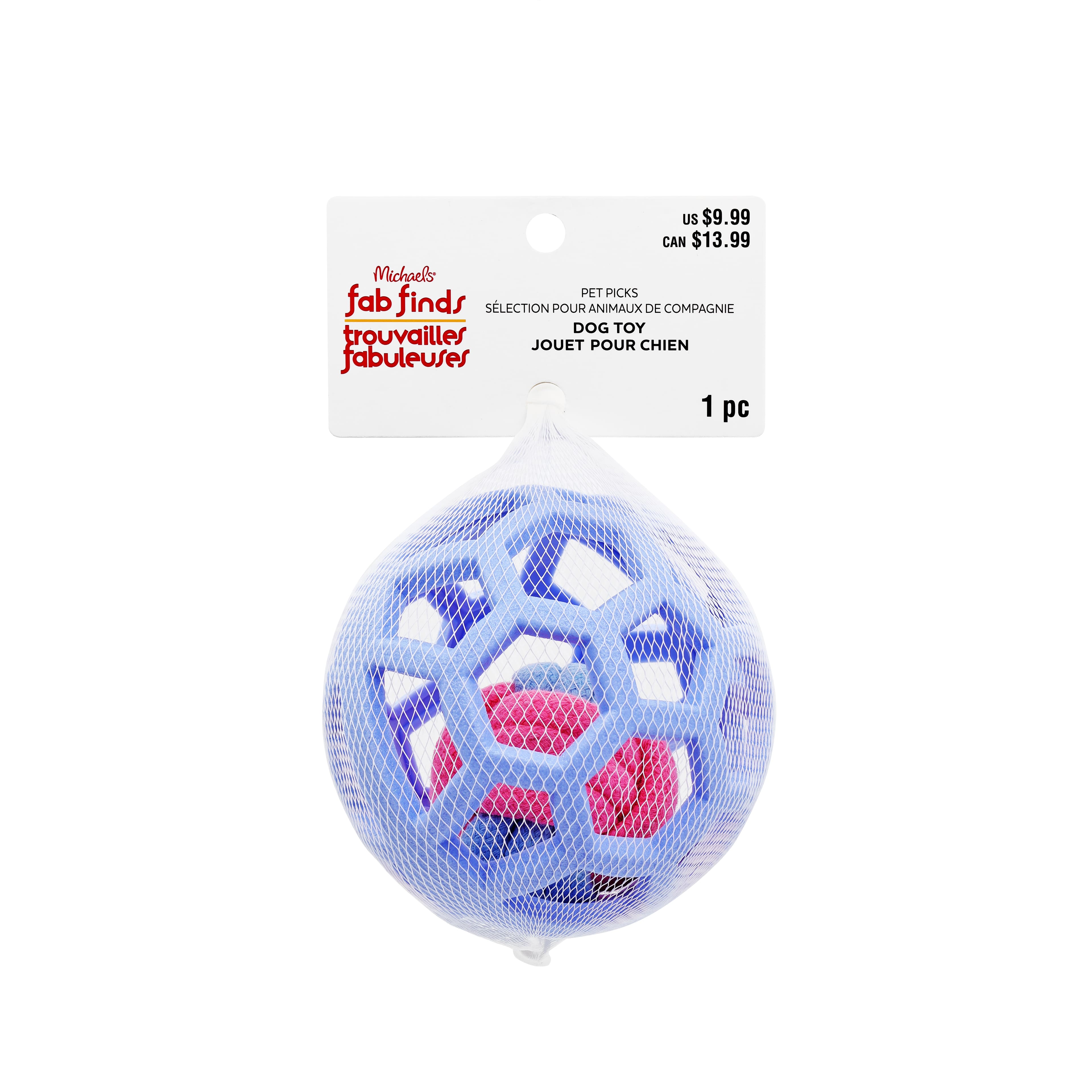 Assorted Ball Dog Toys, 2pc. by Fab Finds