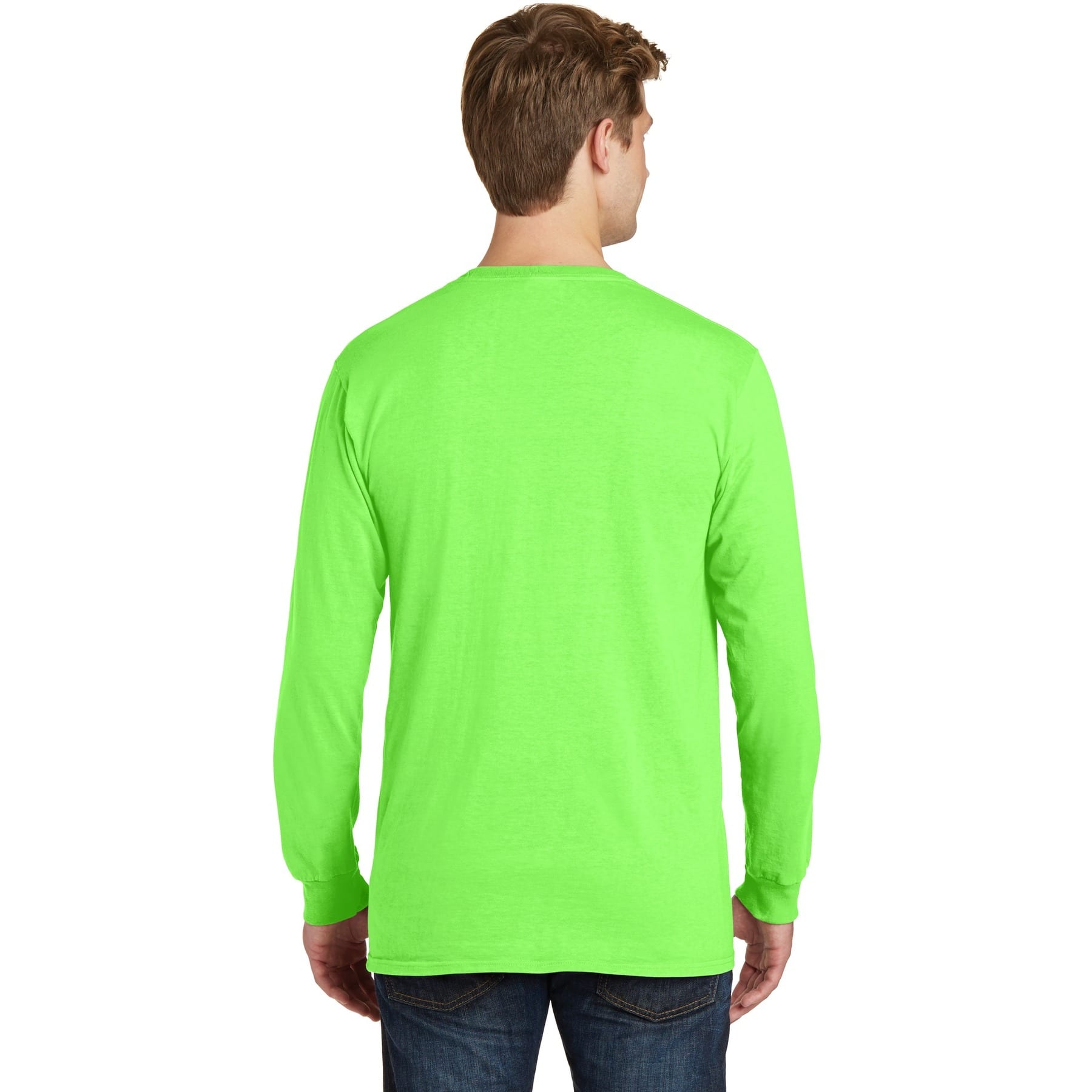 Port & Company® Beach Wash® Colors Garment-Dyed Long Sleeve Tee