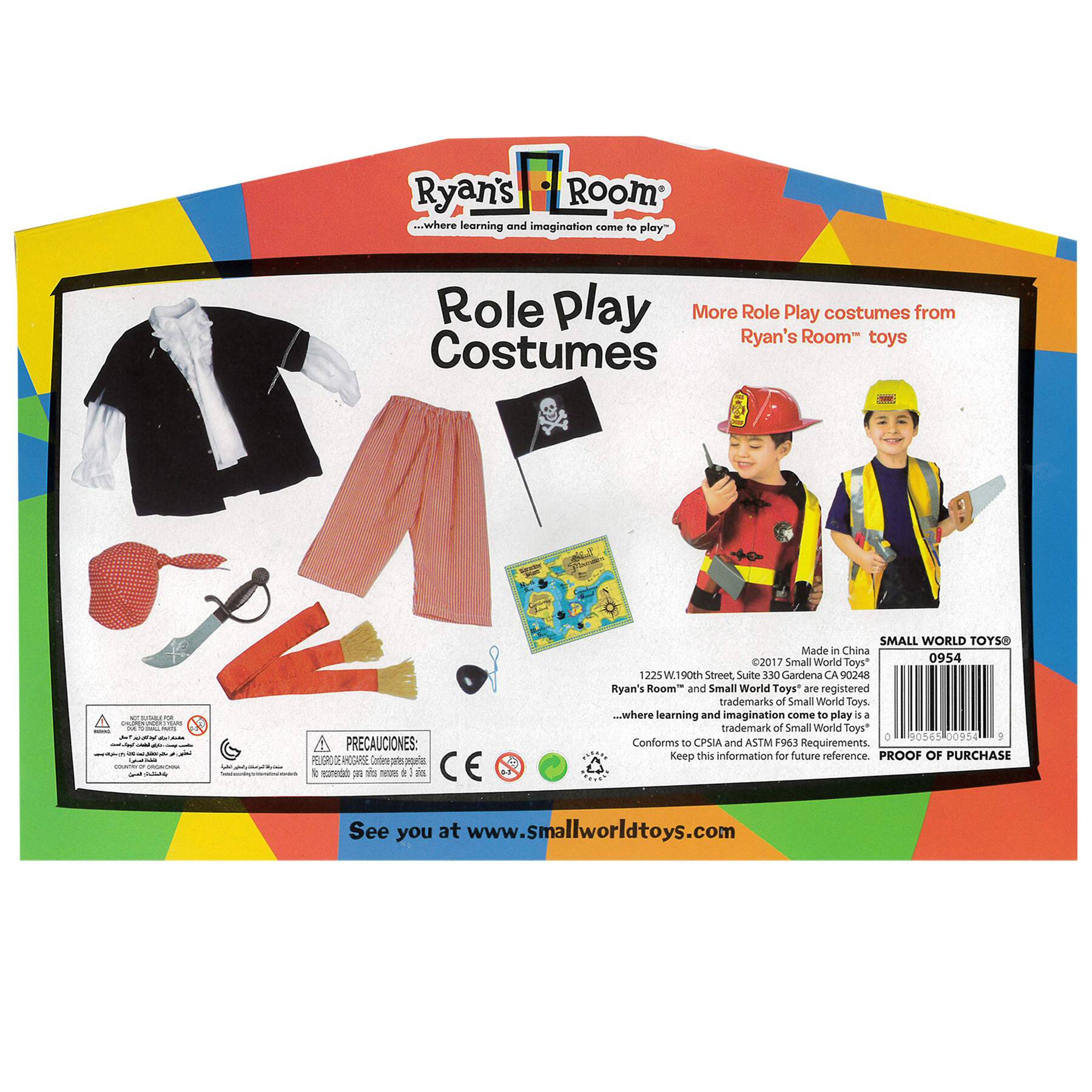 Small World Toys Ryan's Room® Pirate Dress-Up & Pretend Costume