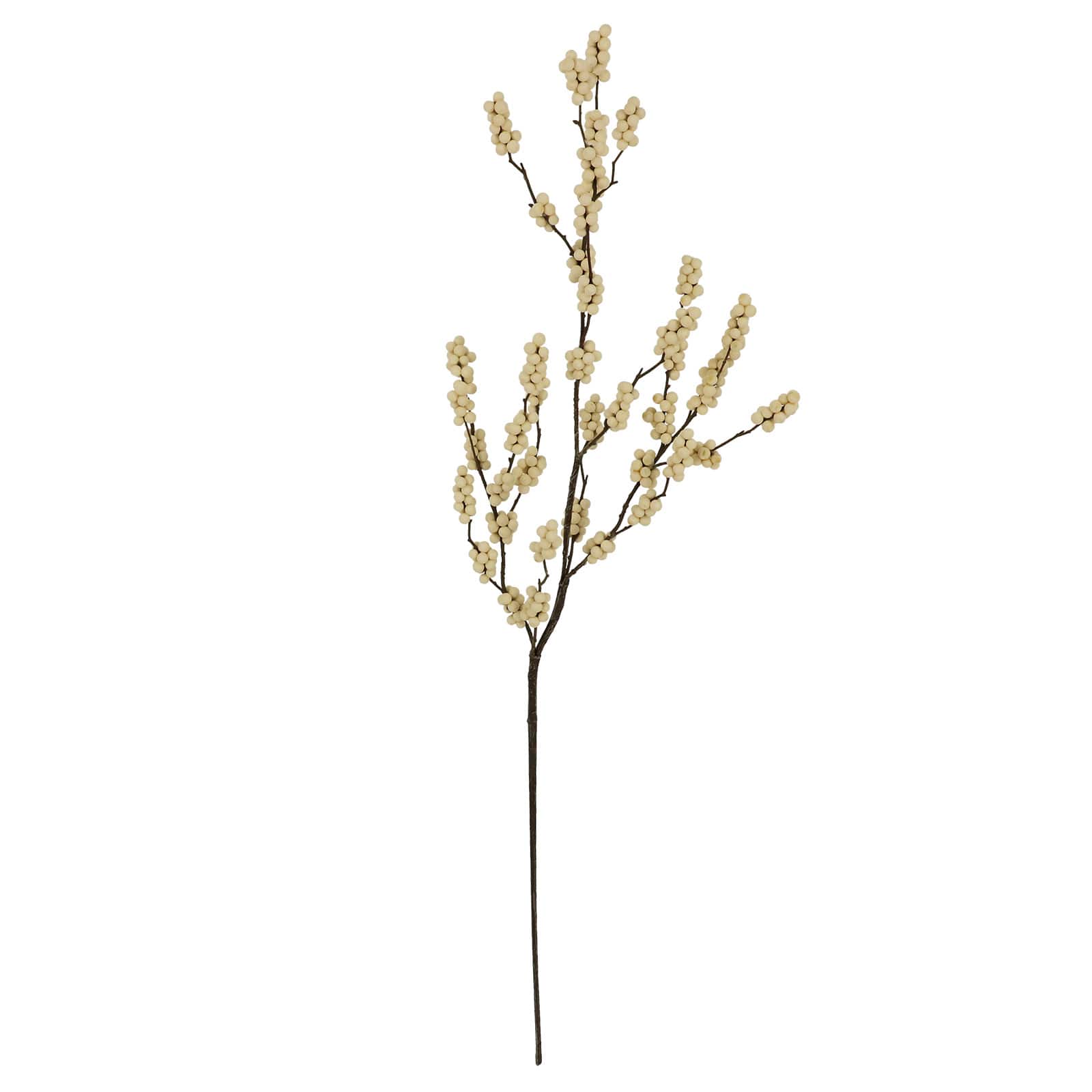 Michaels, 37" Cream Berry Stem by Ashland® – Category: Fall Floral Stems