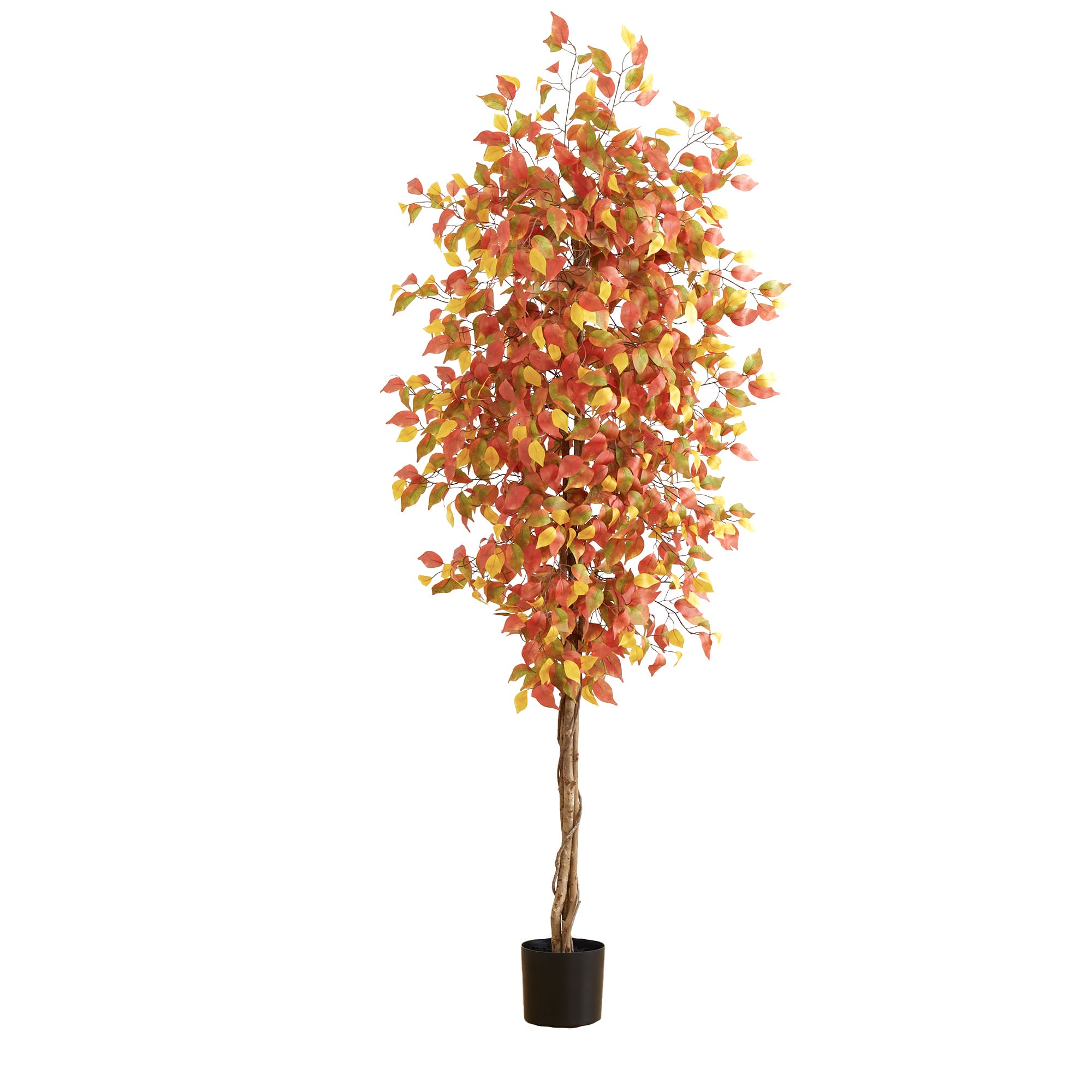 7ft. Autumn Ficus Artificial Fall Tree