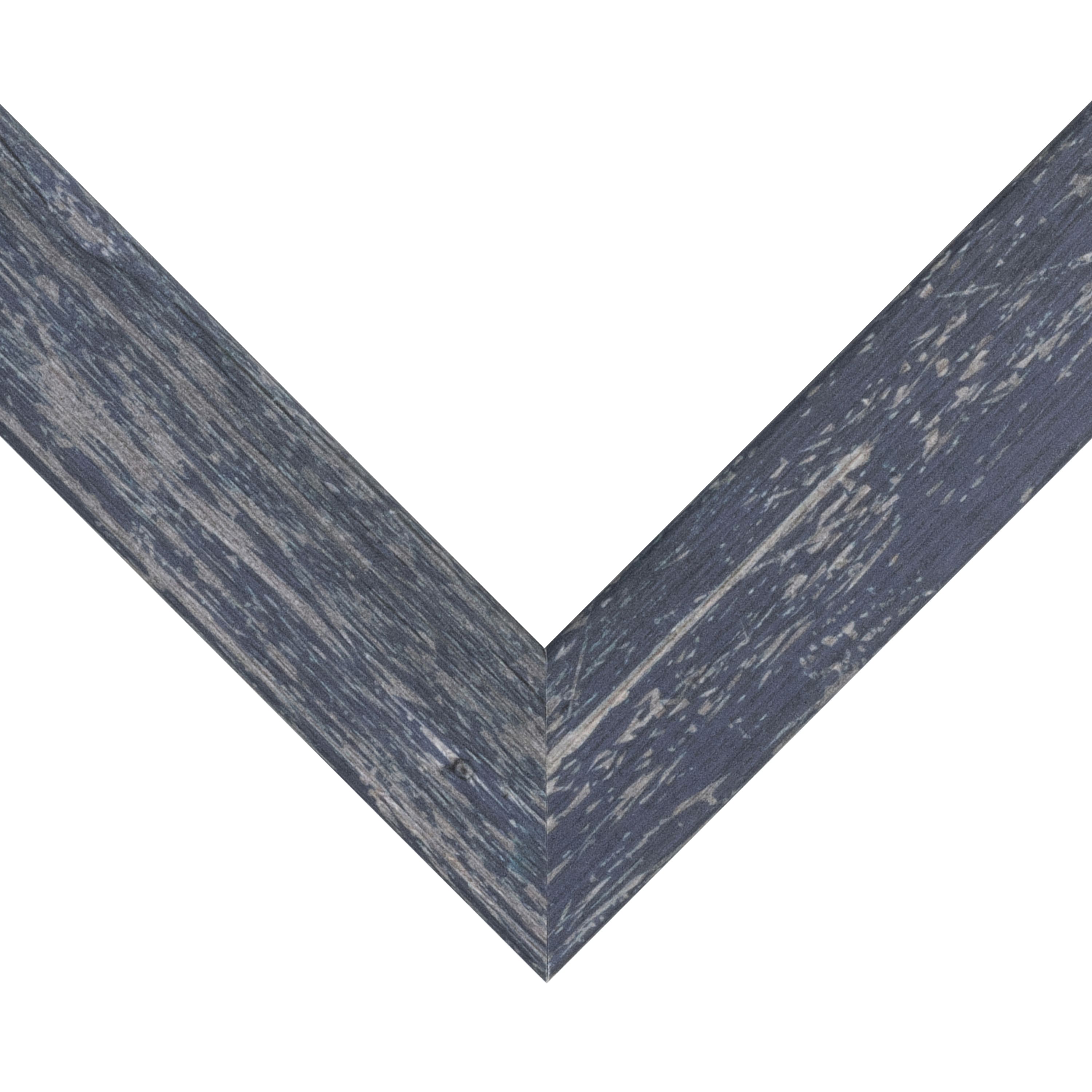 Frame USA American Barn Blue Single Image Picture Frame