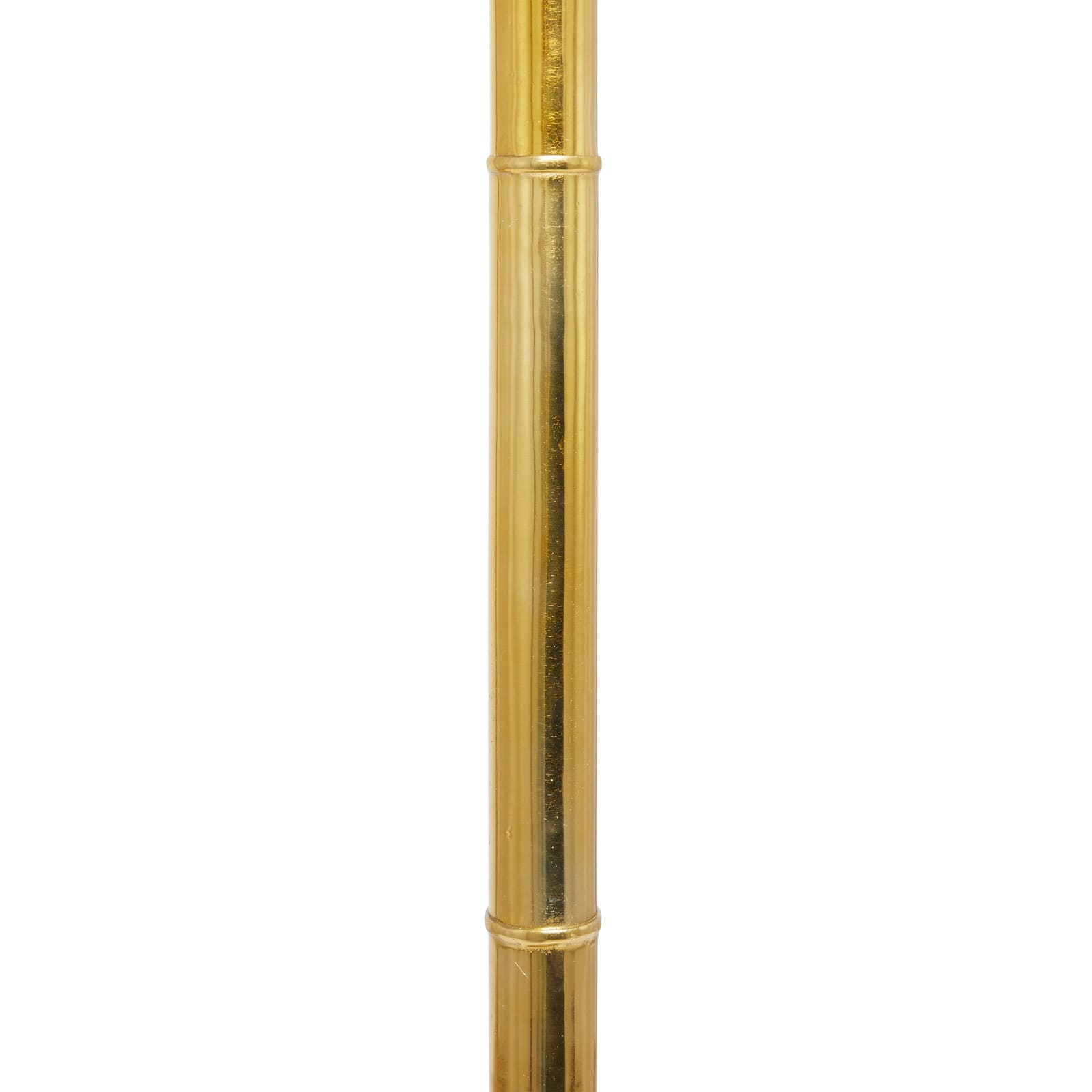 Gold Aluminum Contemporary Coat Rack, 69" x 15" x 15"