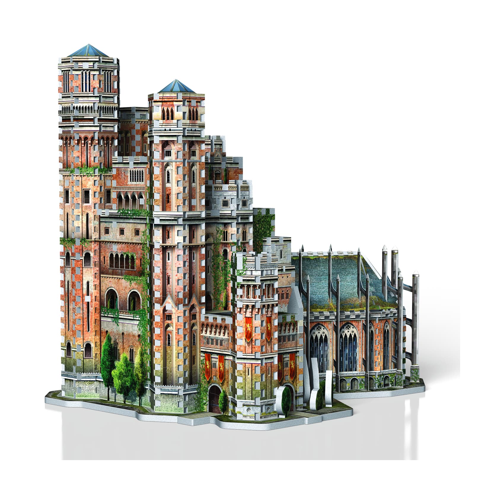 Wrebbit 3D Puzzle™ Game of Thrones™ The Red Keep 845 Piece Puzzle