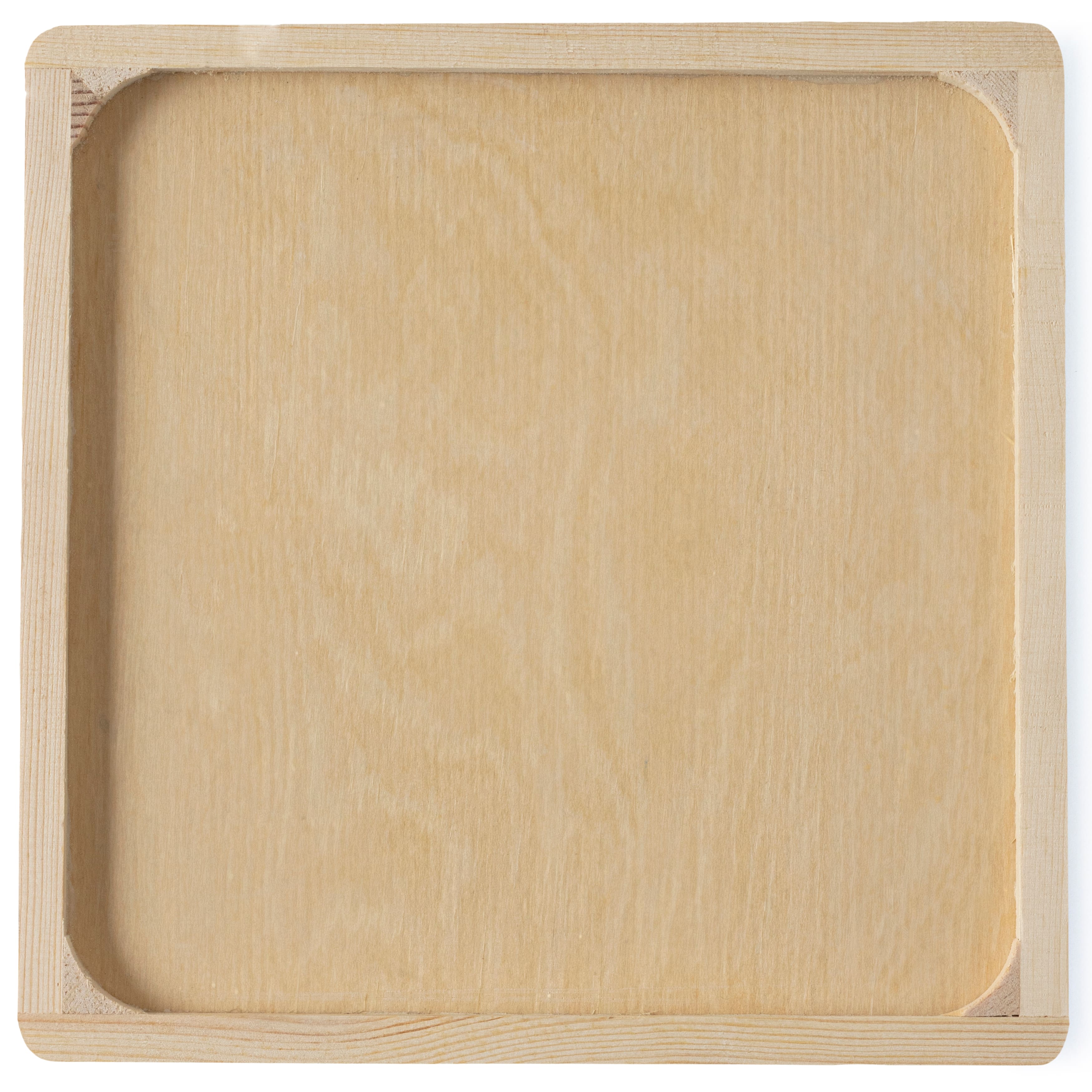 12 Pack: 8.75" Square Mosaic Wood Plaque by Make Market®