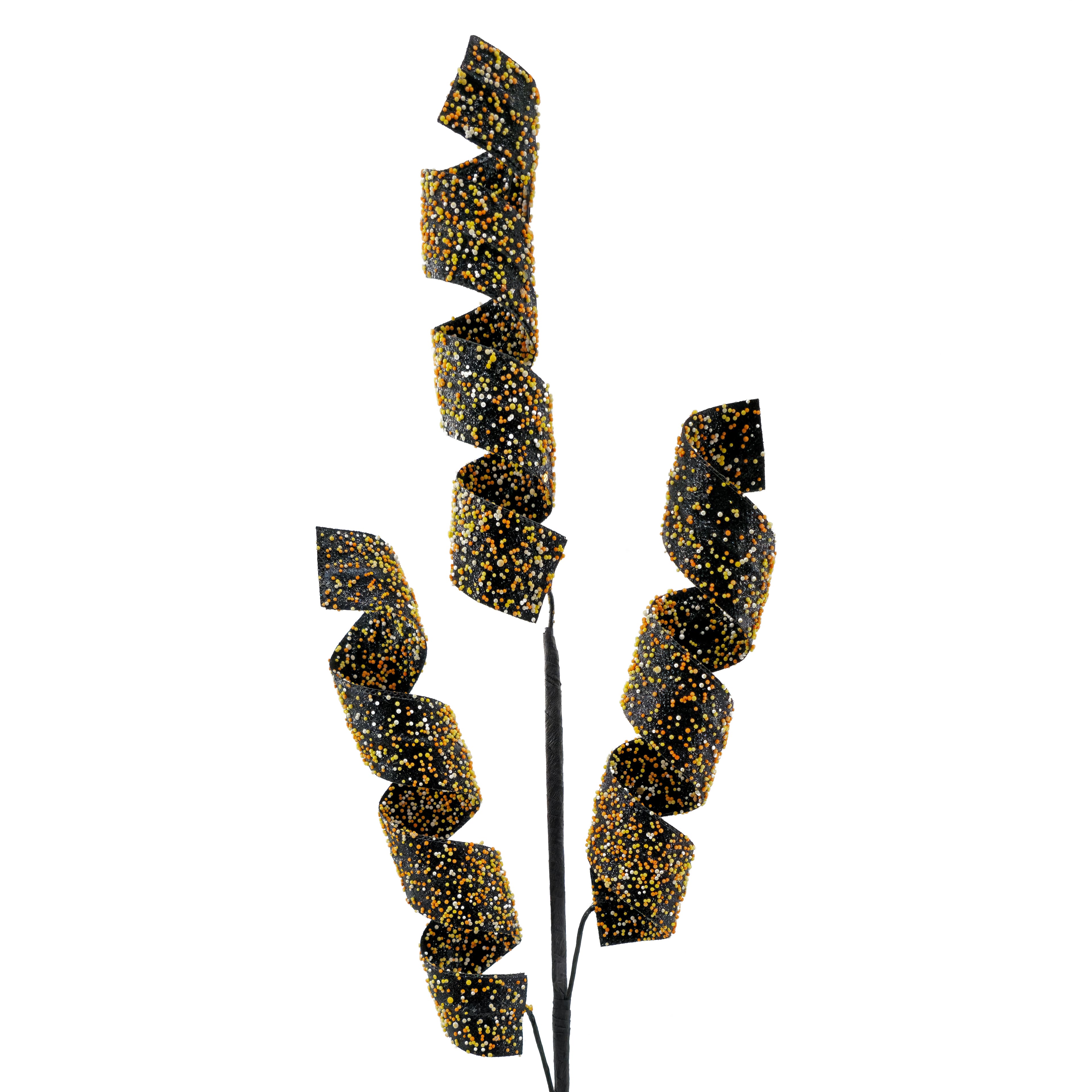 29" Orange Candy Curls Stem by Ashland®