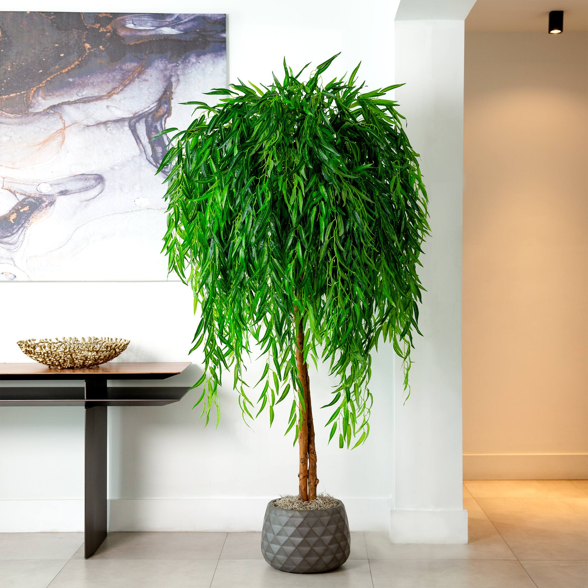 6ft. Real Touch Potted Willow Tree